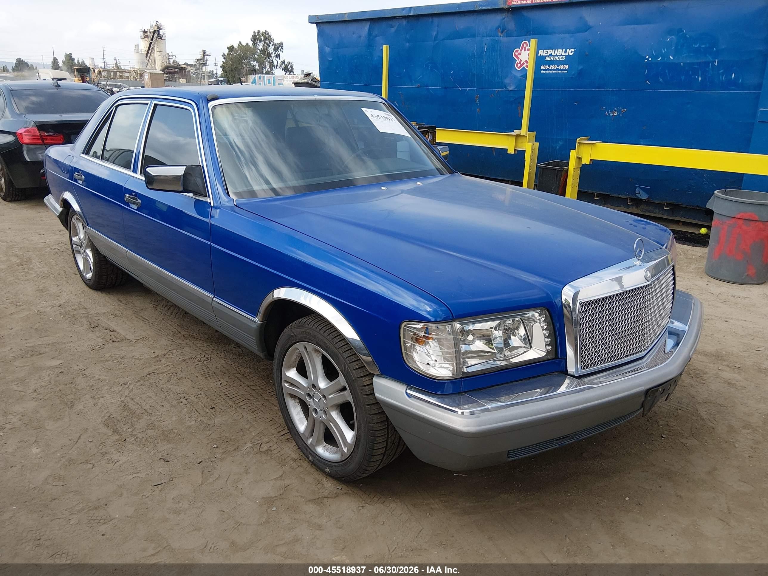 1985 Mercedes-Benz 380, VIN WDBCA32C9FA133537 — Normal wear