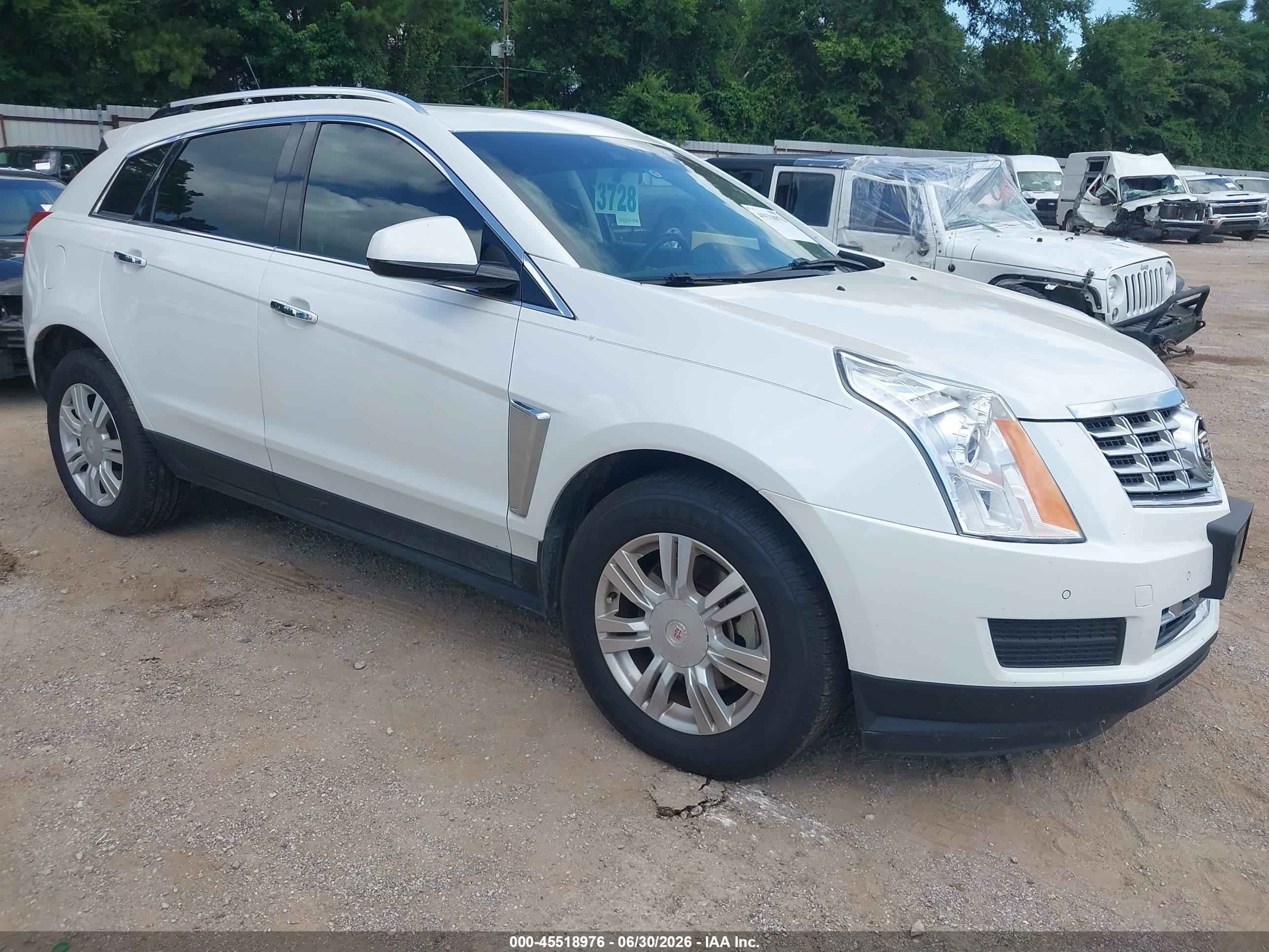 2016 Cadillac SRX Luxury Collection, VIN 3GYFNBE31GS523132 — Water / flood