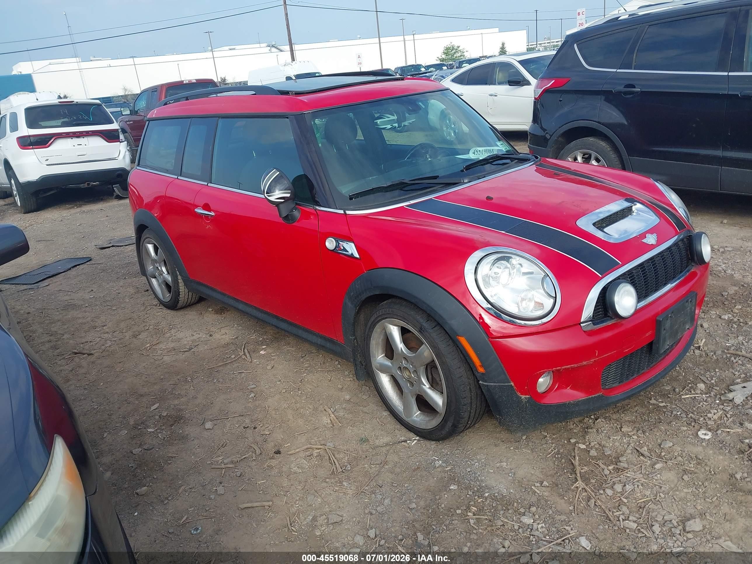 2010 MINI Clubman S, VIN WMWMM3C59ATP76414 — Not stated