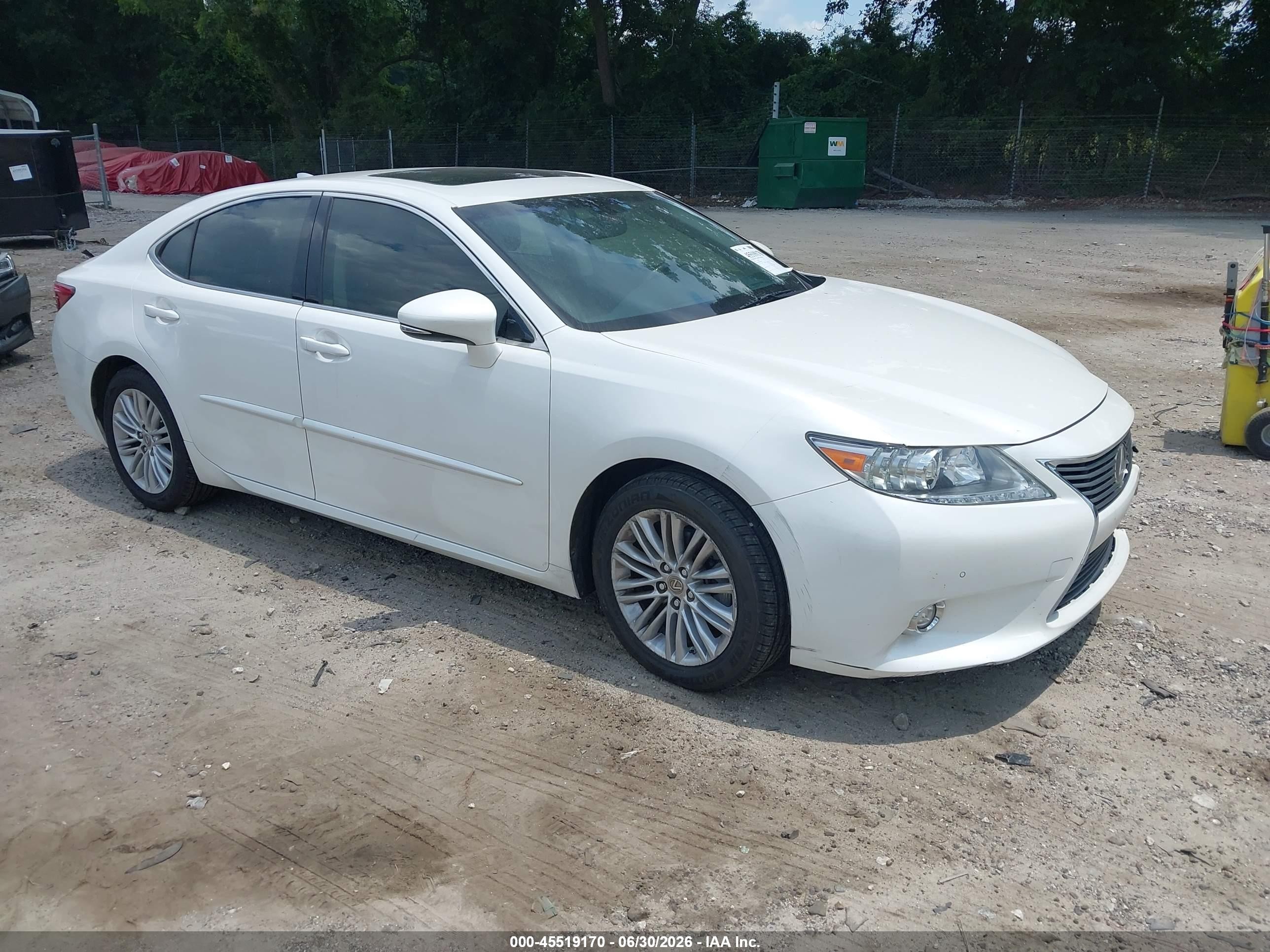 2015 Lexus ES 330, VIN JTHBK1GGXF2203663 — Перед