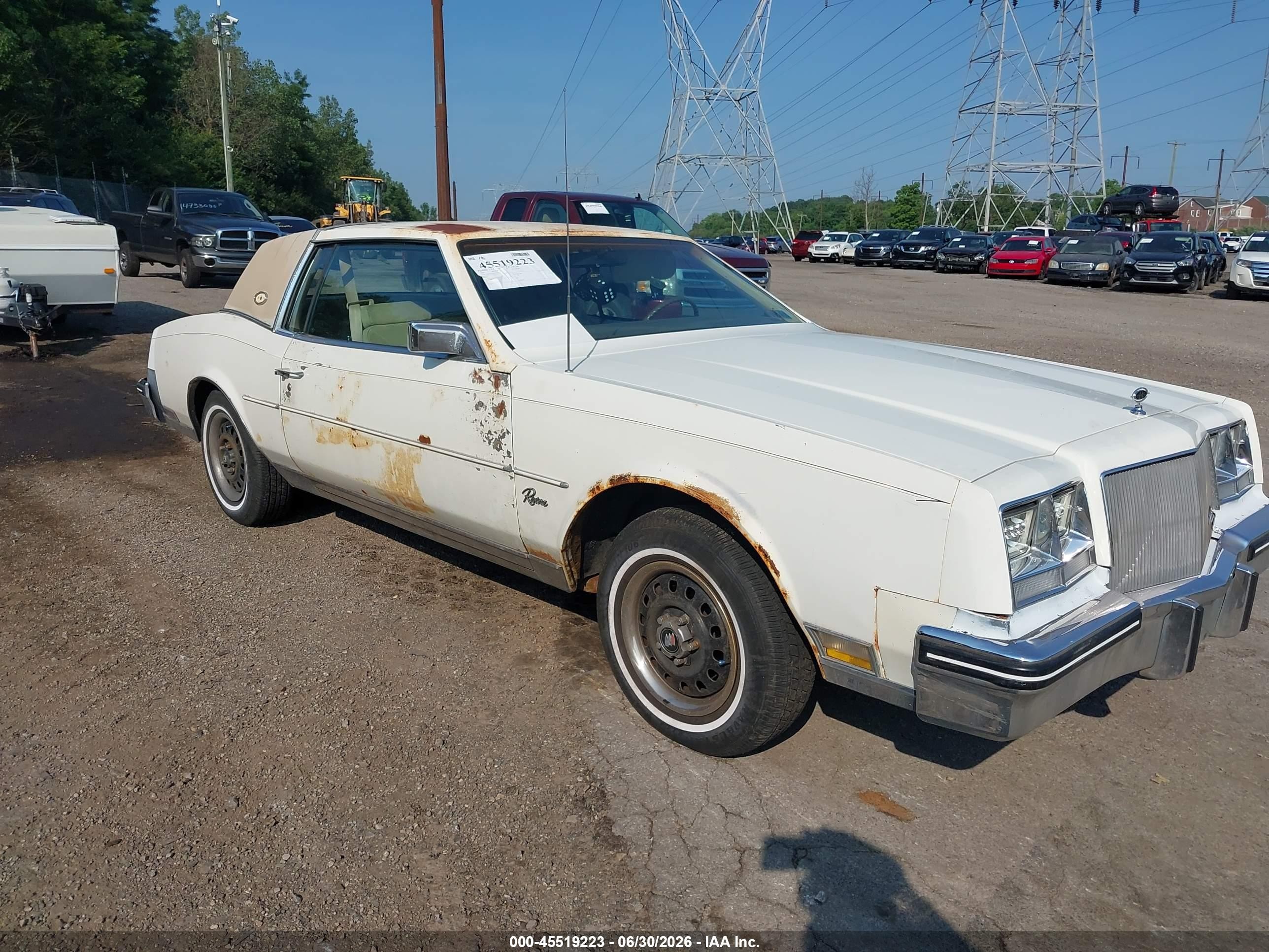 1985 Buick Riviera, VIN 1G4EZ57Y4FE463271 — Обычный износ