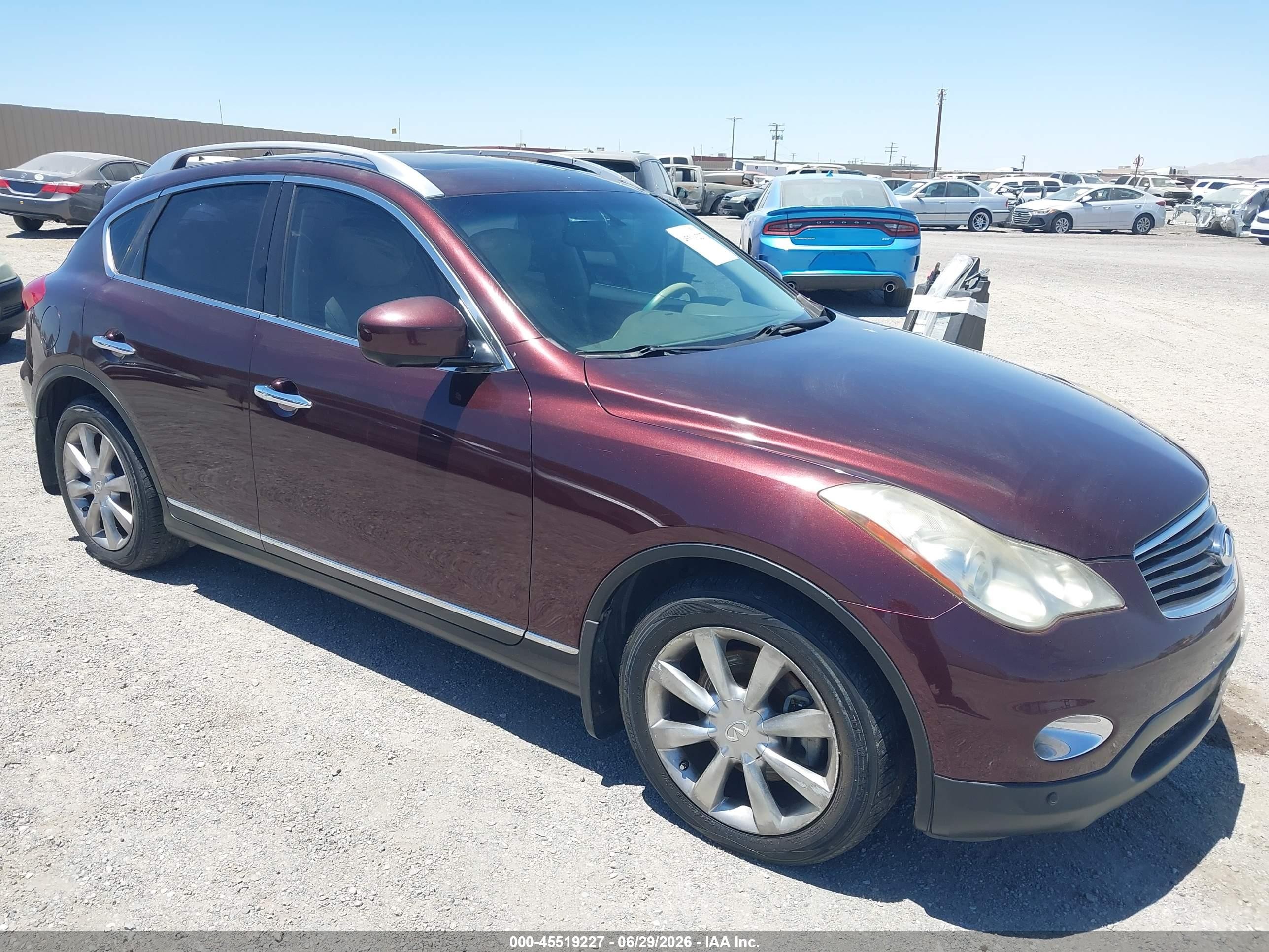 2012 Infiniti EX Journey, VIN JN1AJ0HP6CM400518 — Normal wear