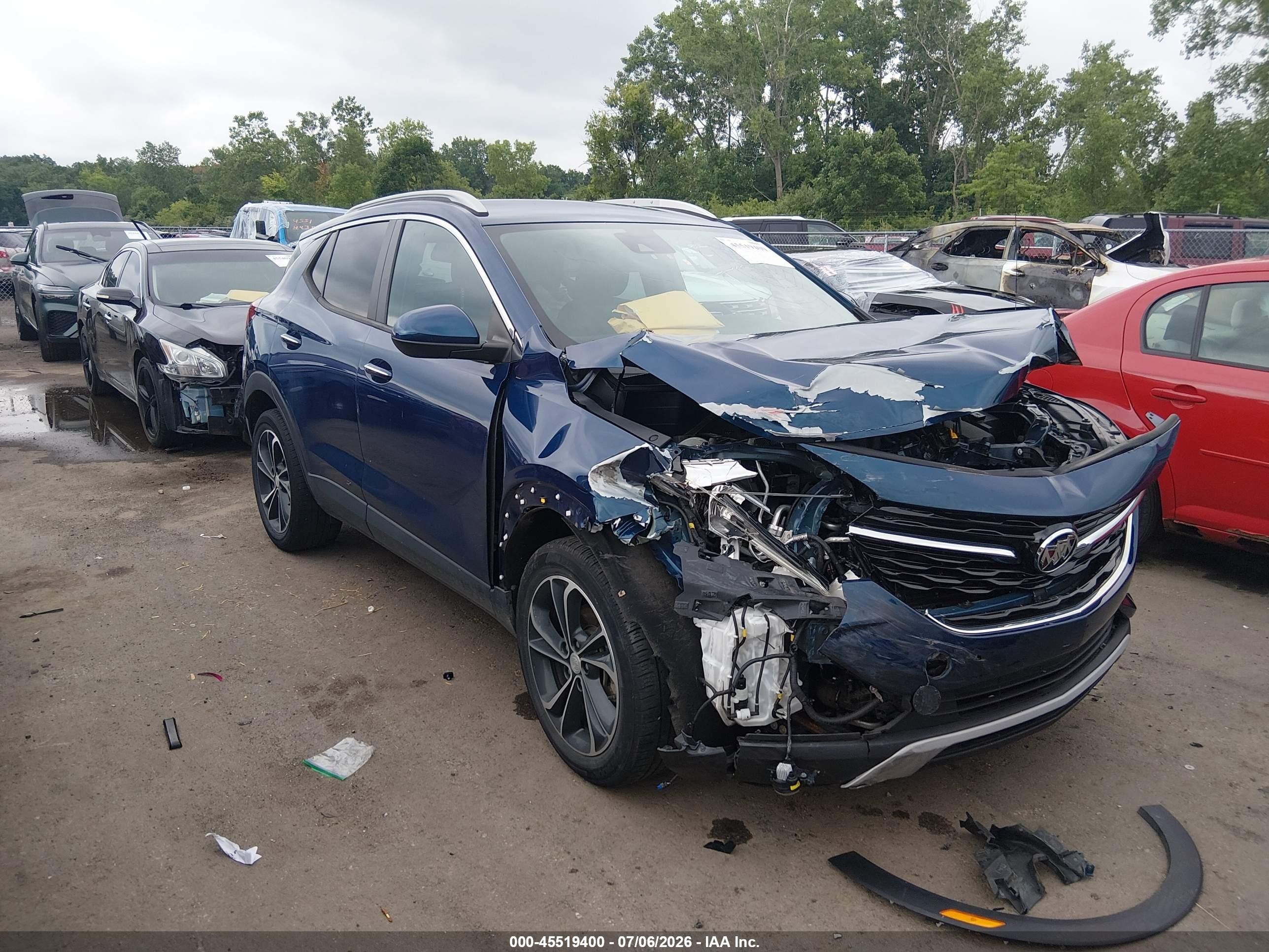 2021 Buick Encore GX Select, VIN KL4MMDS28MB087422 — Front end