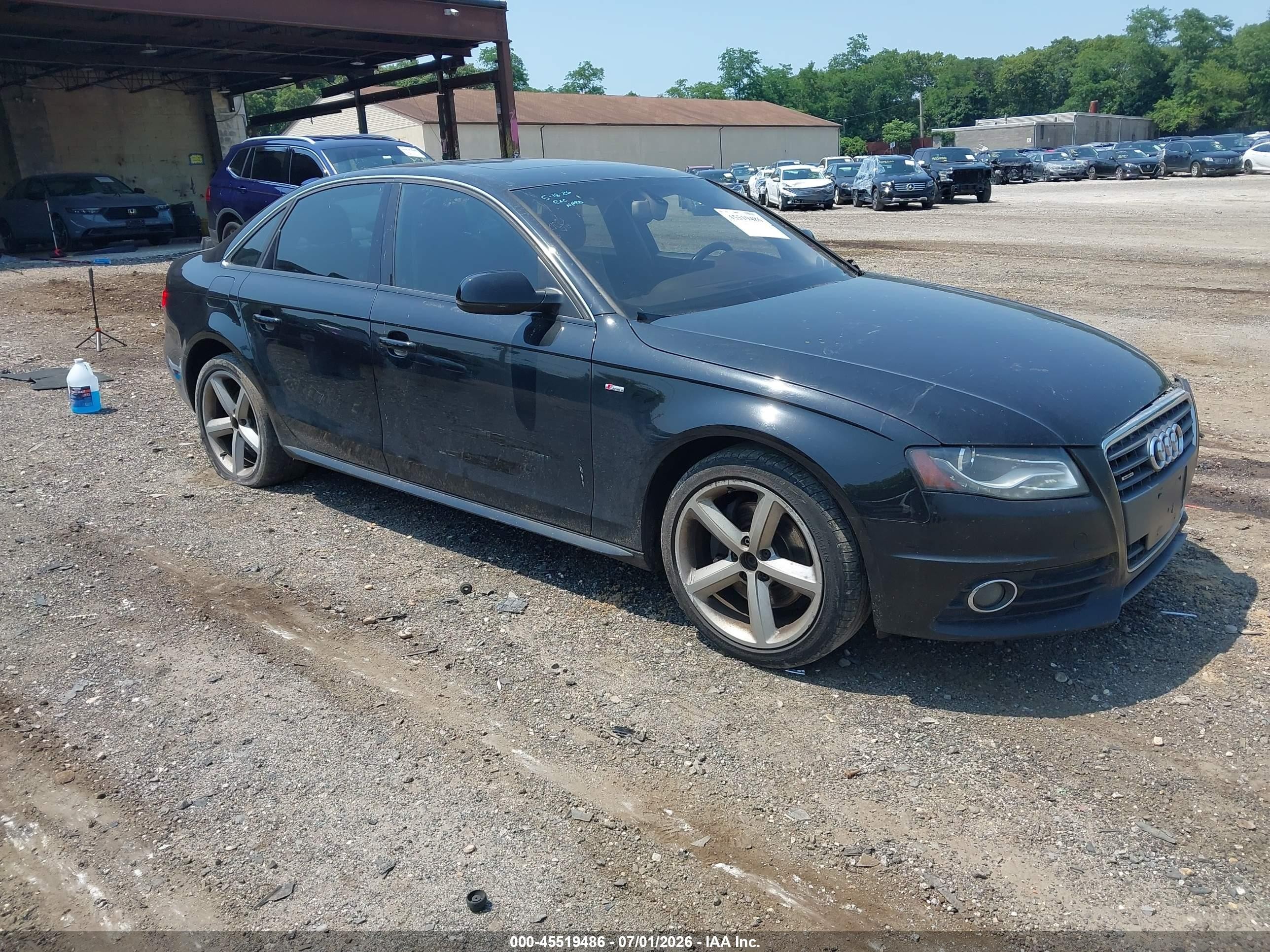2012 Audi A4 Premium Plus, VIN WAUFFAFL3CN007061 — Front end