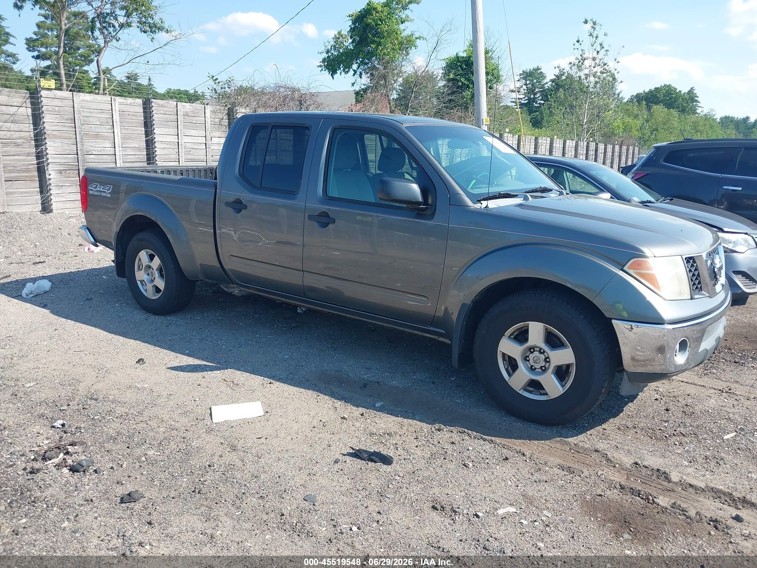 2007 Nissan Frontier SE, VIN 1N6AD09W37C458086 — Normal wear