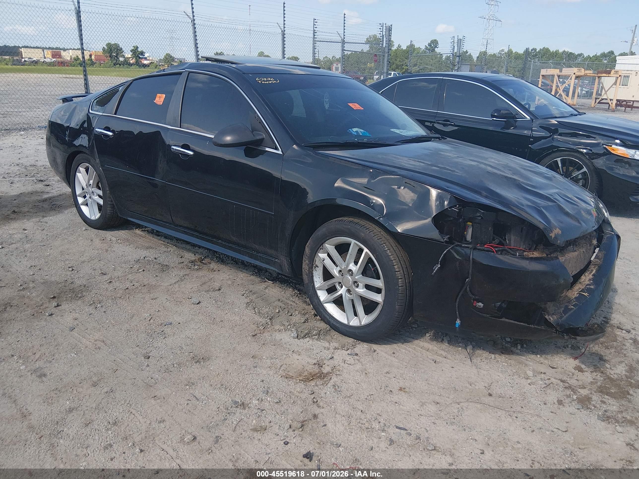 2015 Chevrolet Impala LTZ, VIN 2G1WC5E35F1148569 — Biohazard / chemical