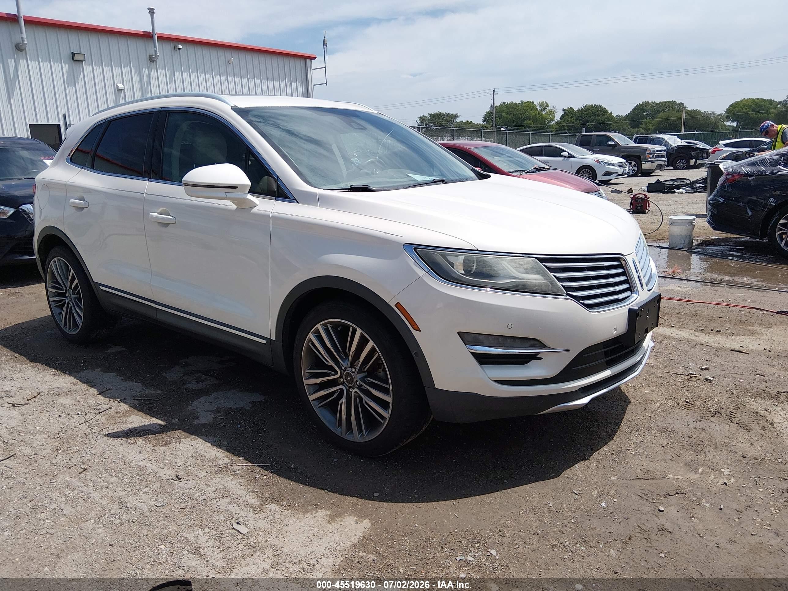2016 Lincoln MKC Black Label, VIN 5LMTJ4DH6GUJ04828 — Hail