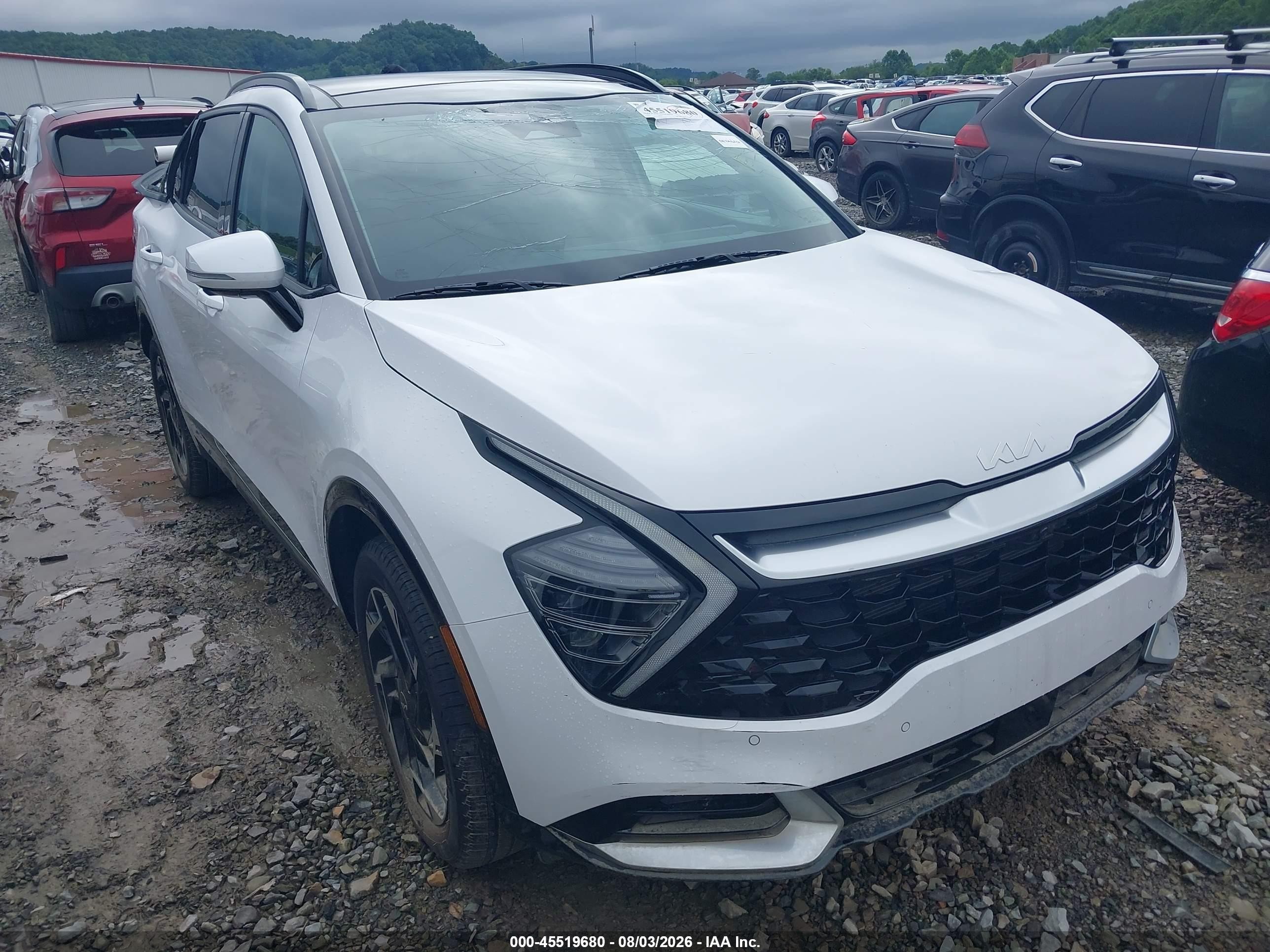 2024 Kia Sportage SX-Prestige, VIN 5XYK5CDF8RG160838 — Опрокидывание