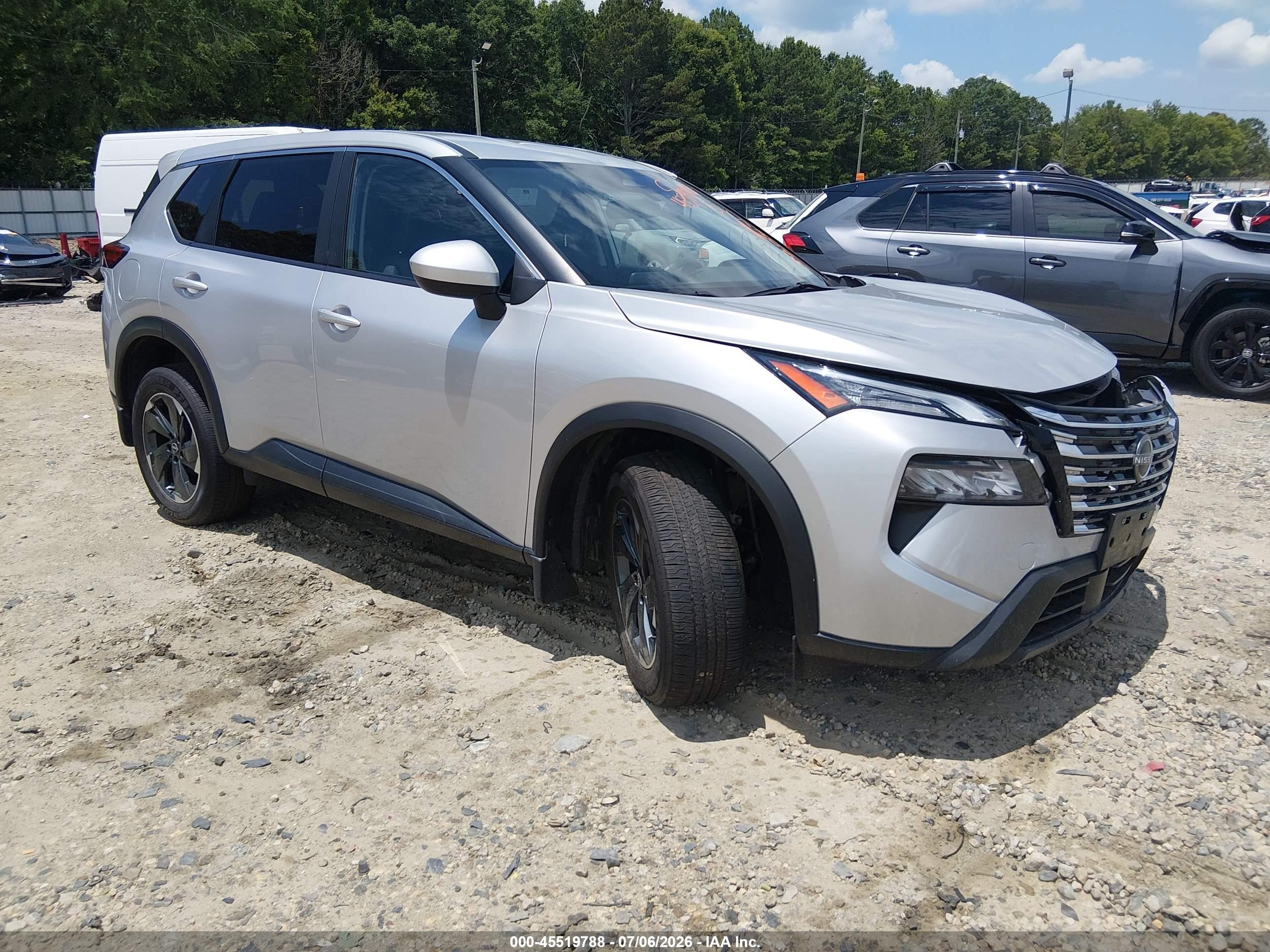 2024 Nissan Rogue SV, VIN JN8BT3BA8RW354354 — Undercarriage