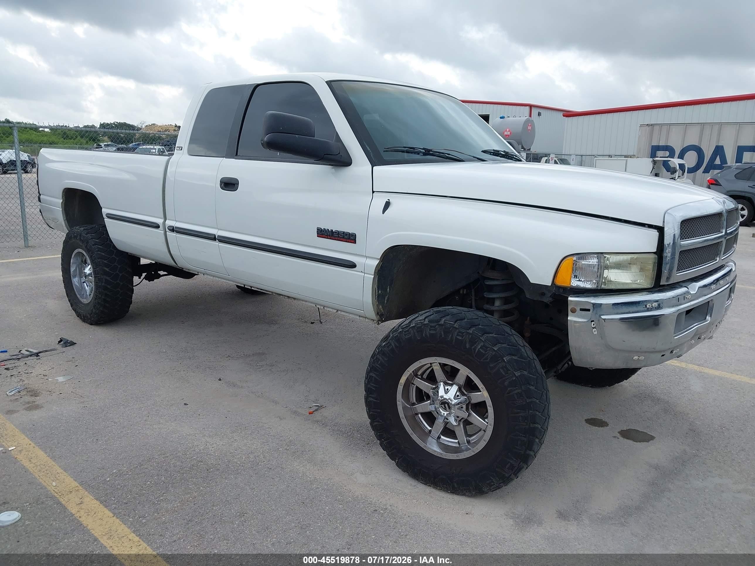 1998 Dodge 2500, VIN 1B7KF2365WJ214827 — Обычный износ