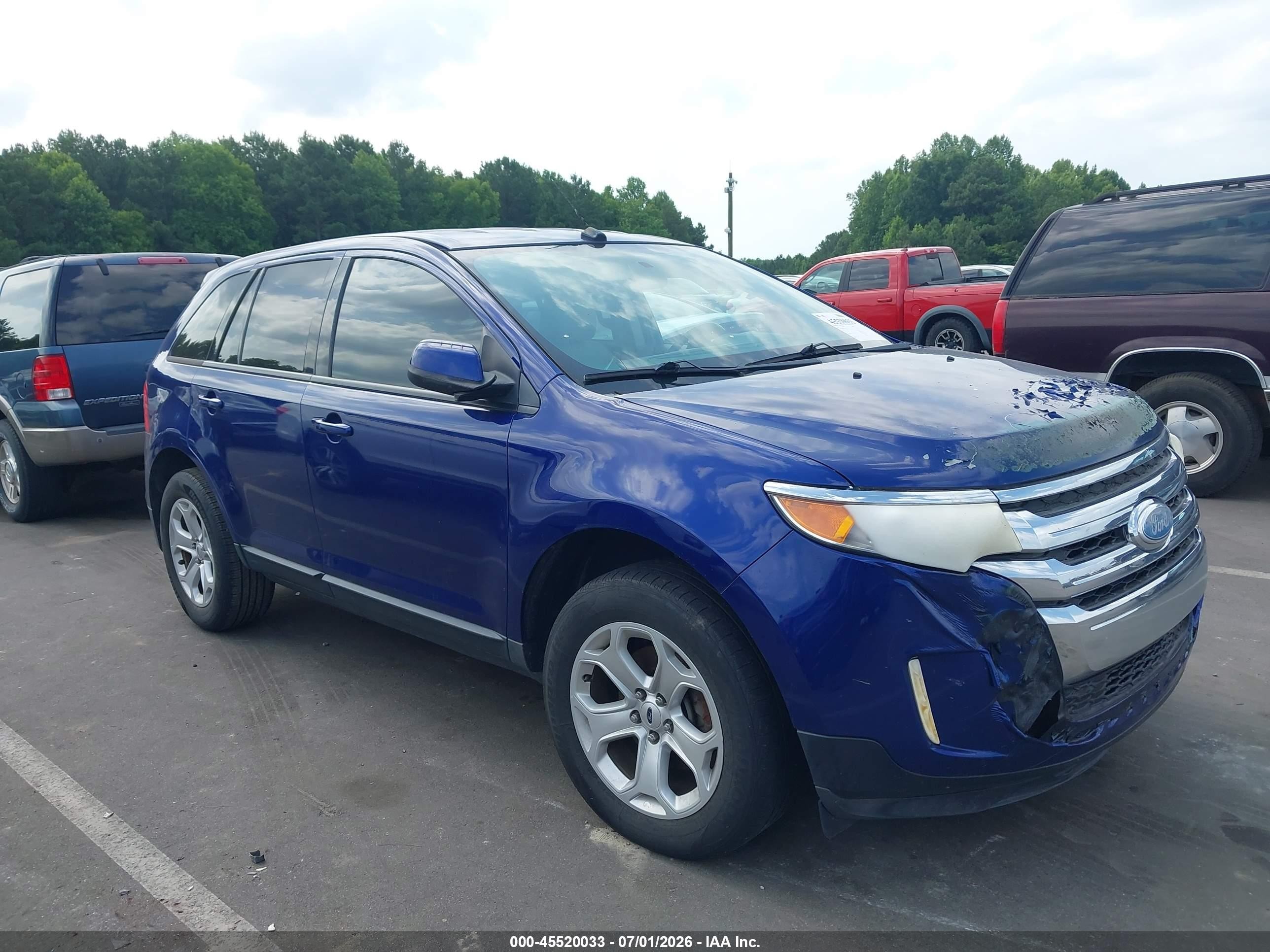 2013 Ford Edge SEL, VIN 2FMDK3JC6DBC59355 — Burn