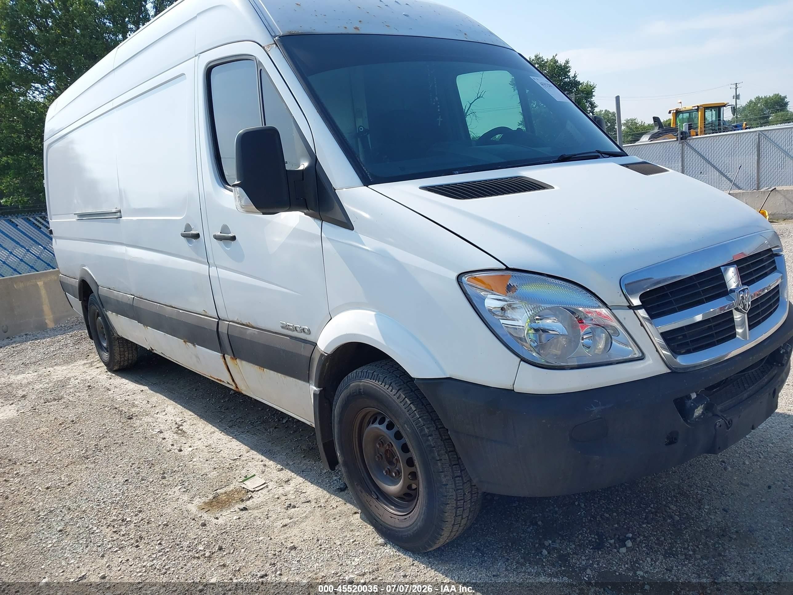 2008 Dodge Sprinter, VIN WD0PE845185261213 — Normal wear