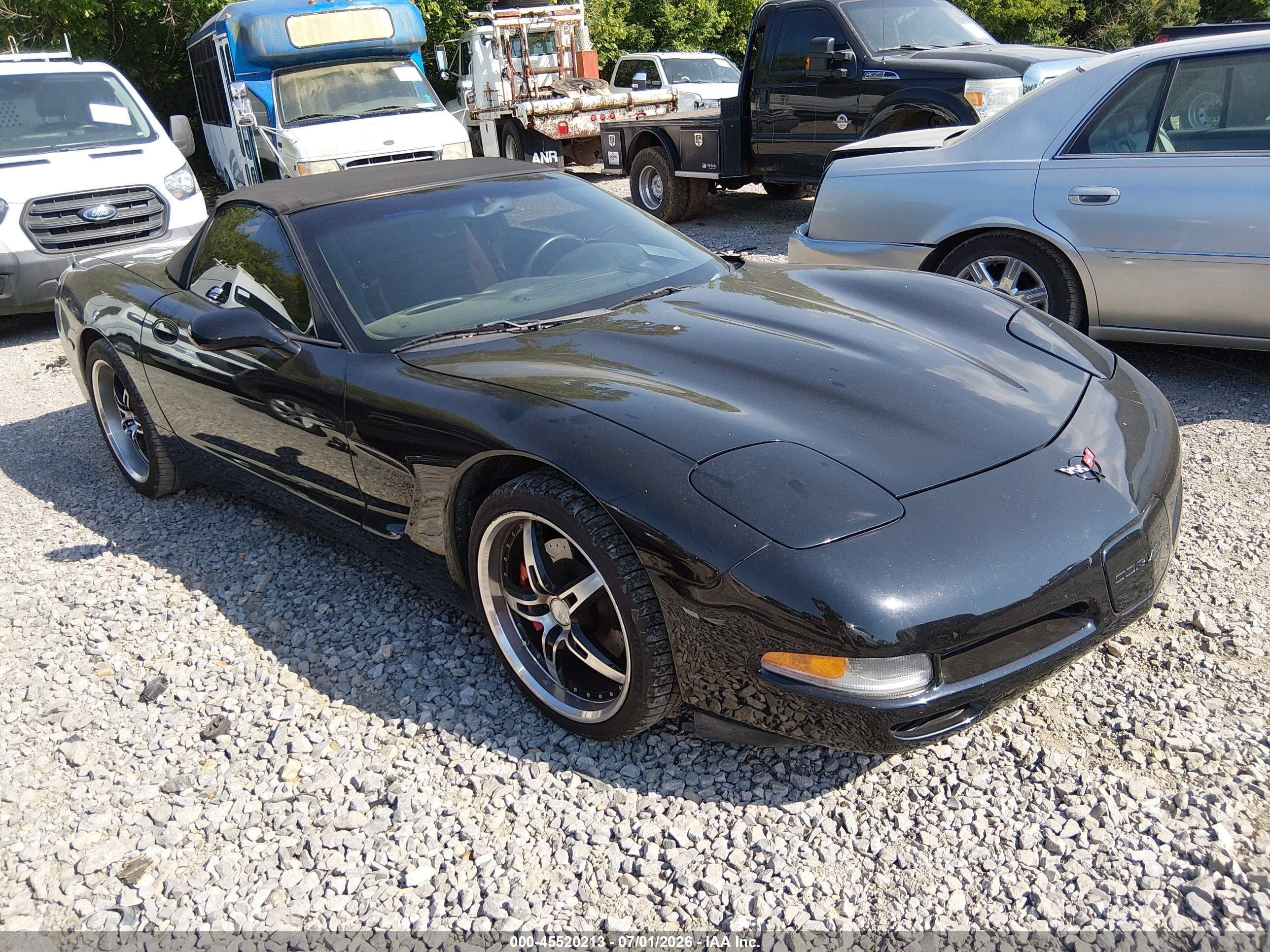 2002 Chevrolet Corvette, VIN 1G1YY32G325108375 — Side