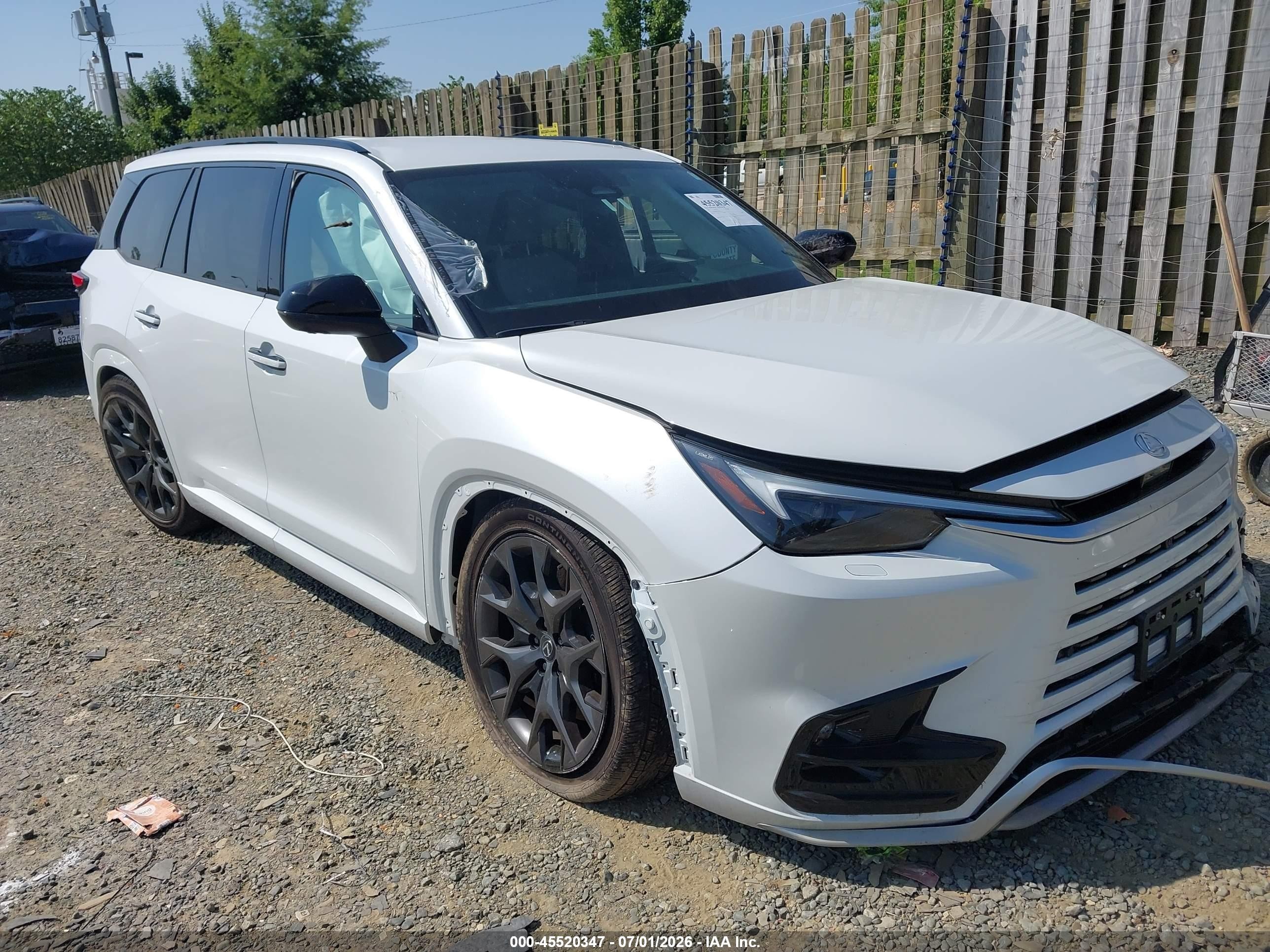 2025 Lexus TX 500h F Sport Premium, VIN 5TDABAB69SS014338 — Front end