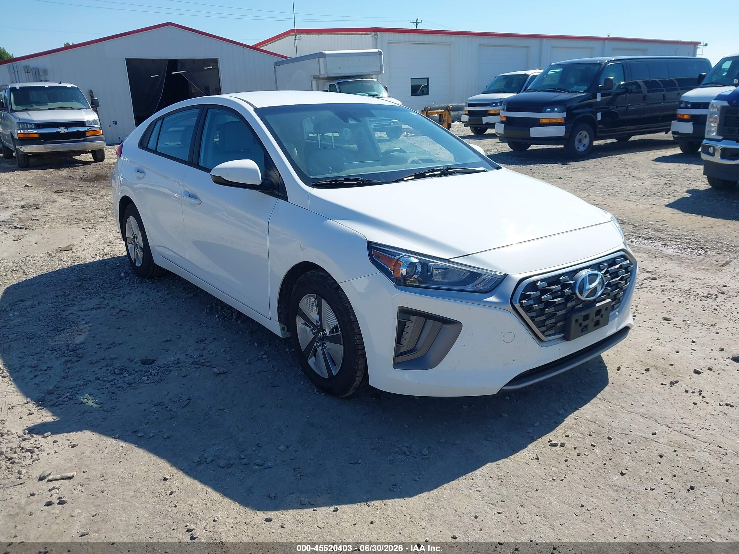 2021 Hyundai Ioniq Blue, VIN KMHC65LC7MU245693 — Normal wear