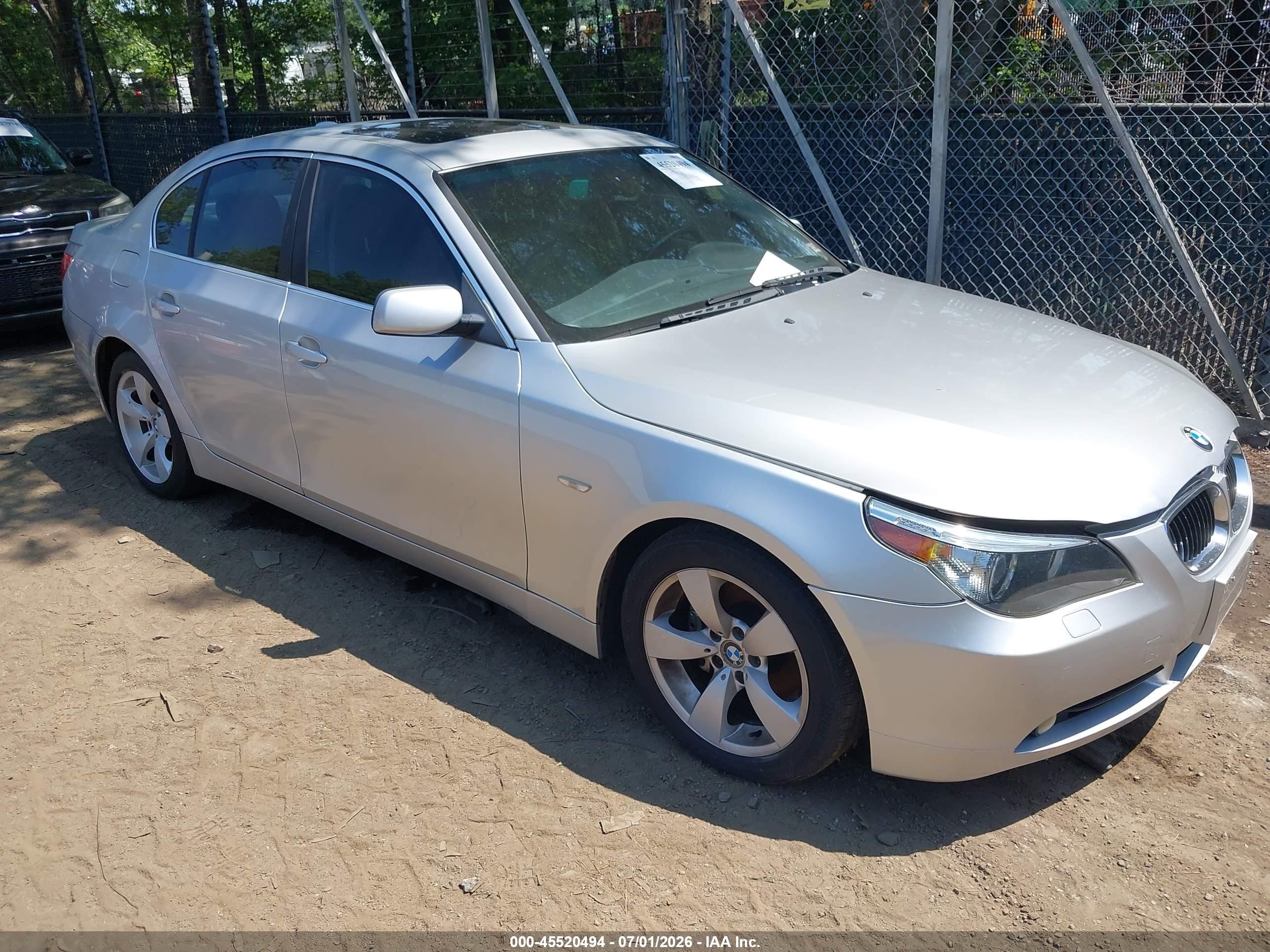 2006 BMW 5 Series 525i, VIN WBANE53546CK79839 — Normal wear