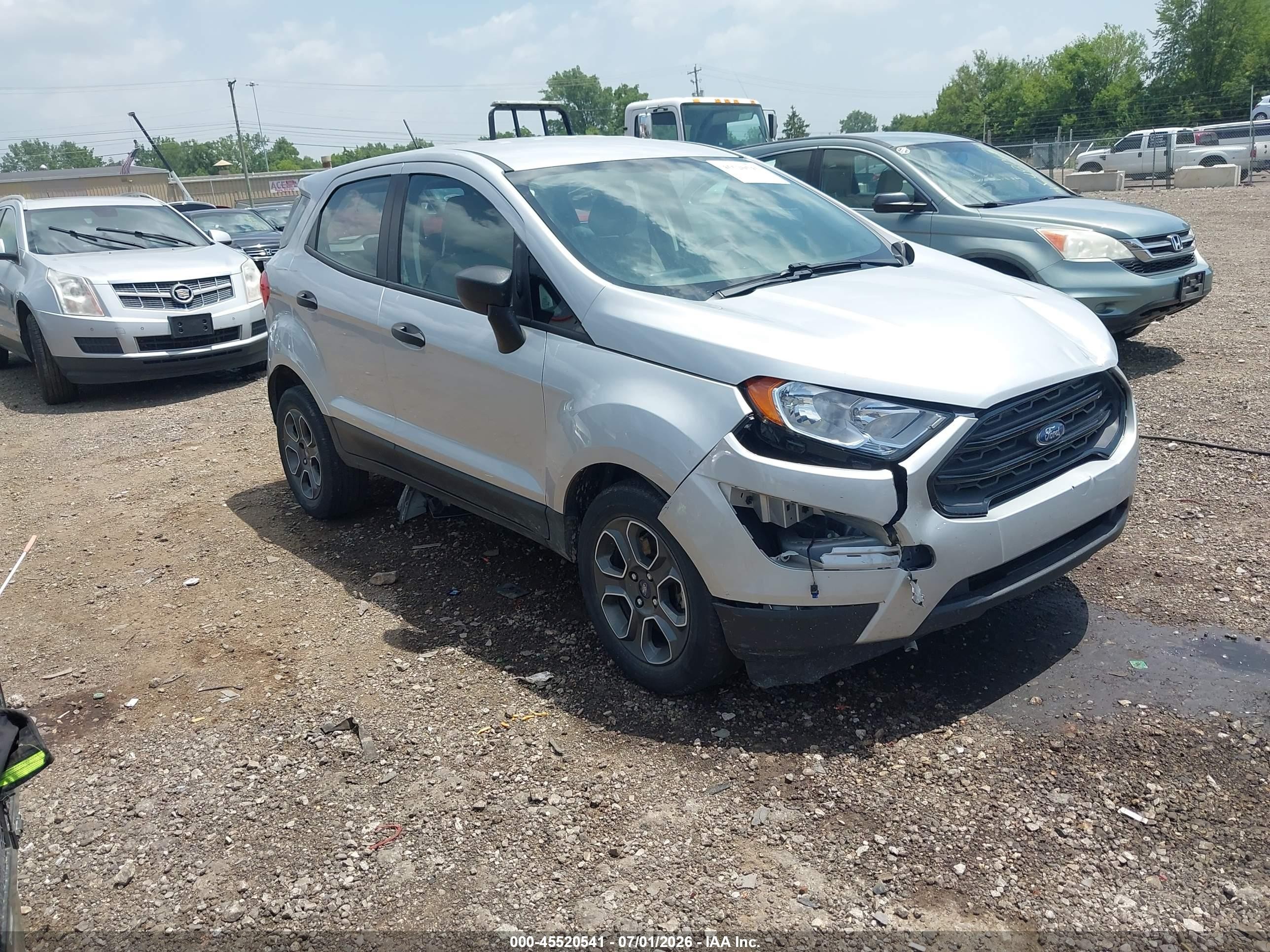 2021 Ford EcoSport S, VIN MAJ3S2FE5MC441879 — Front end