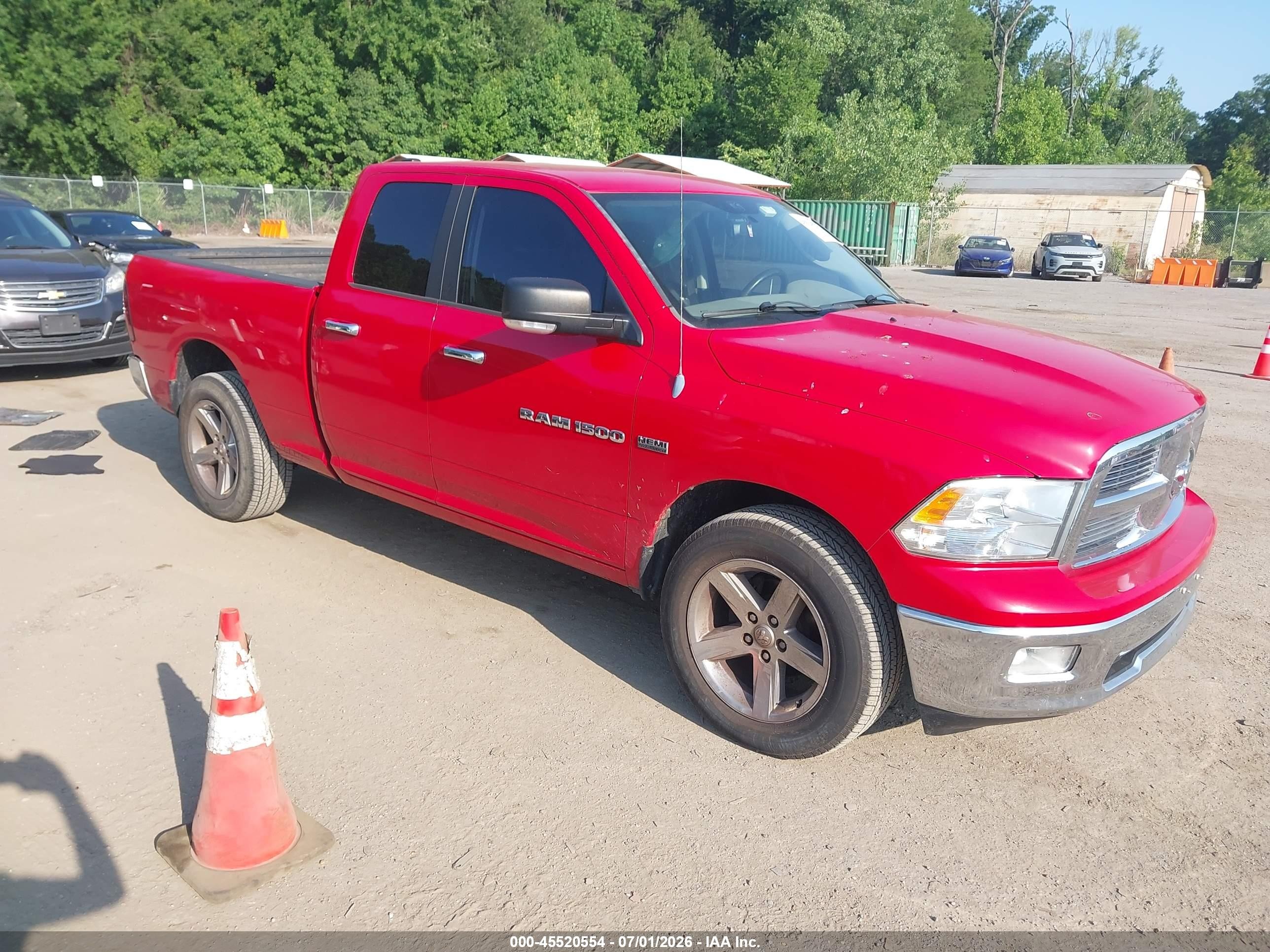 2012 Ram 1500 Lone Star, VIN 1C6RD7GT6CS329032 — Бок