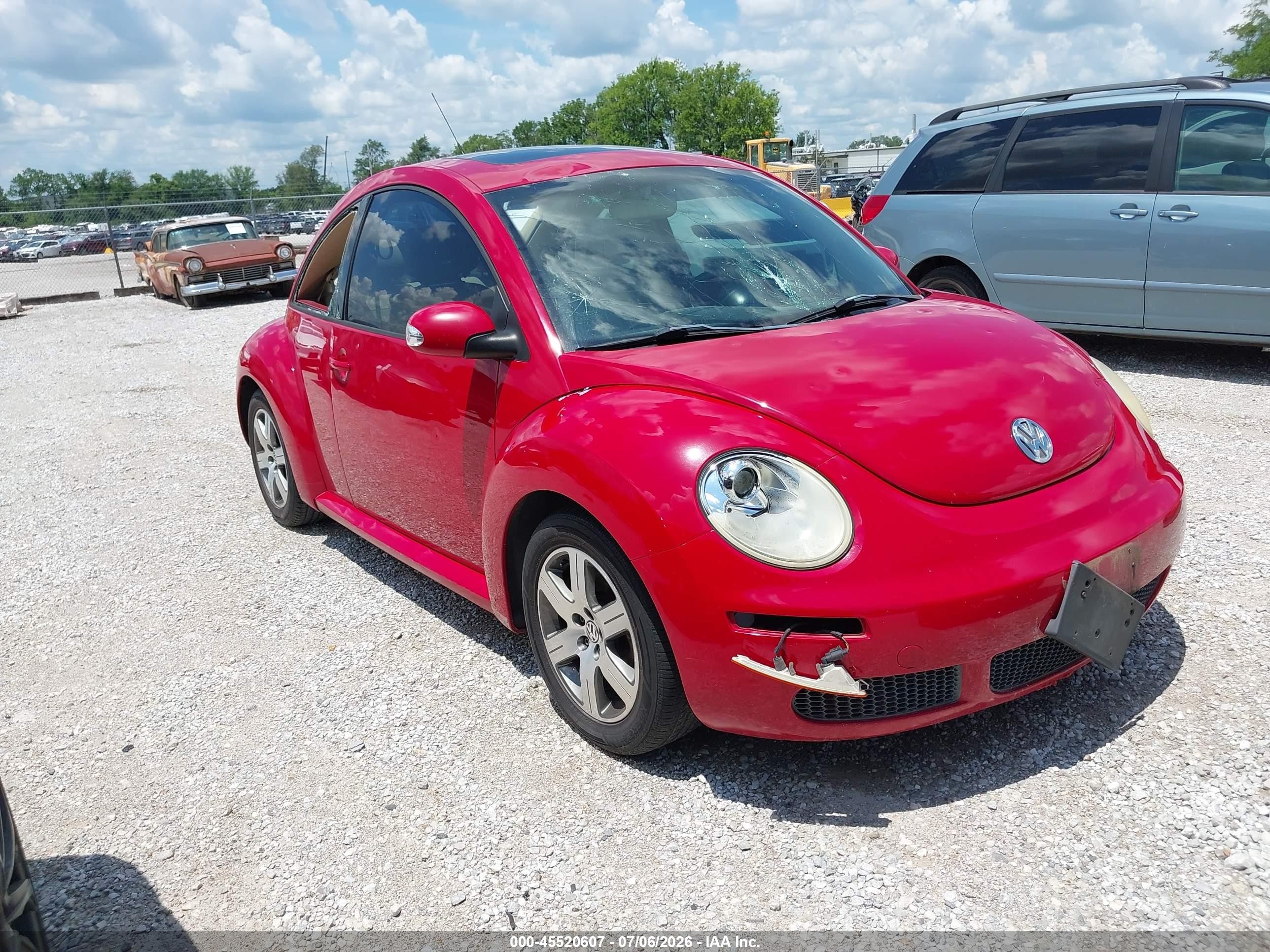 2006 Volkswagen Beetle, VIN 3VWRR31C76M406450 — Hail