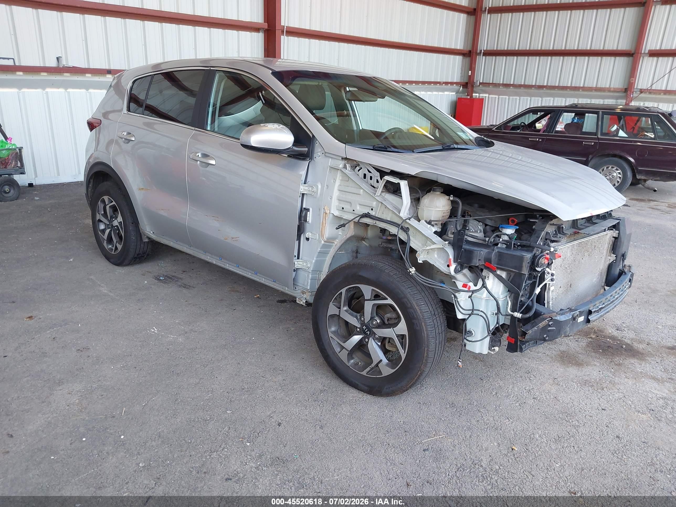 2022 Kia Sportage LX, VIN KNDPMCAC6N7963965 — Front end