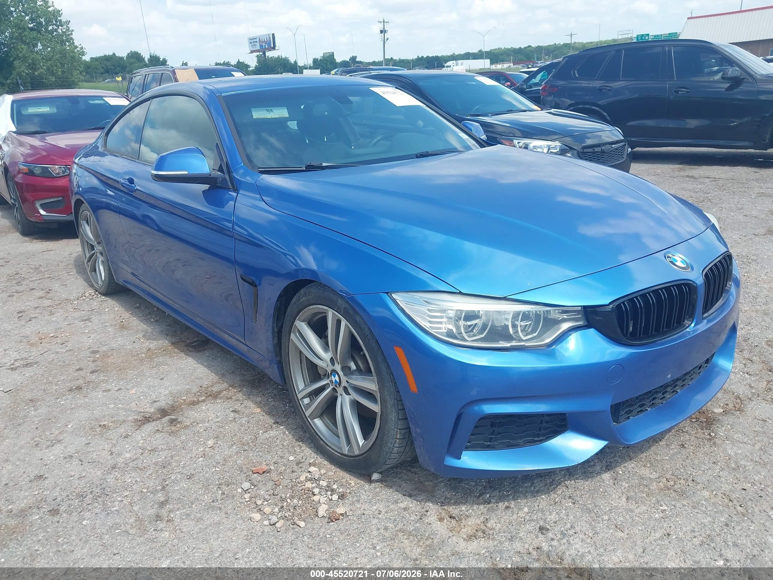 2014 BMW 4 Series 435i, VIN WBA3R1C5XEK190415 — Normal wear