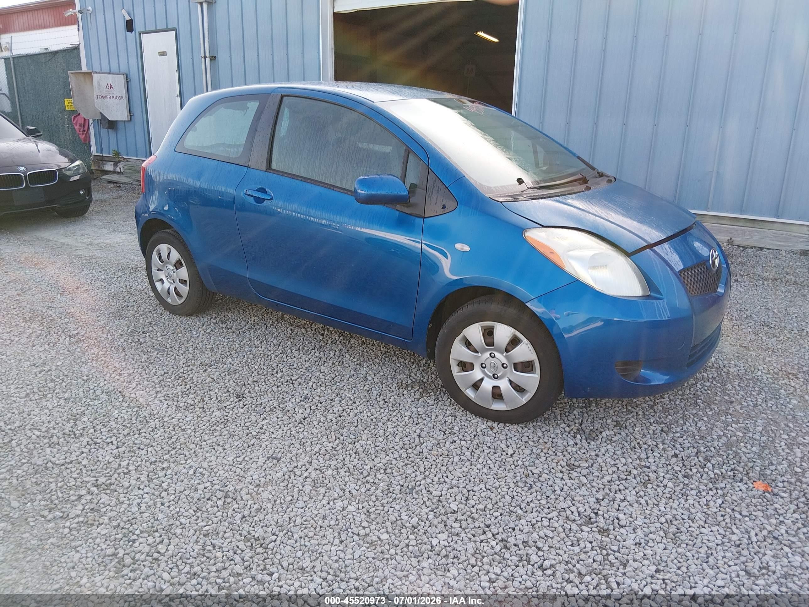 2007 Toyota Yaris, VIN JTDJT923675084572 — Normal wear