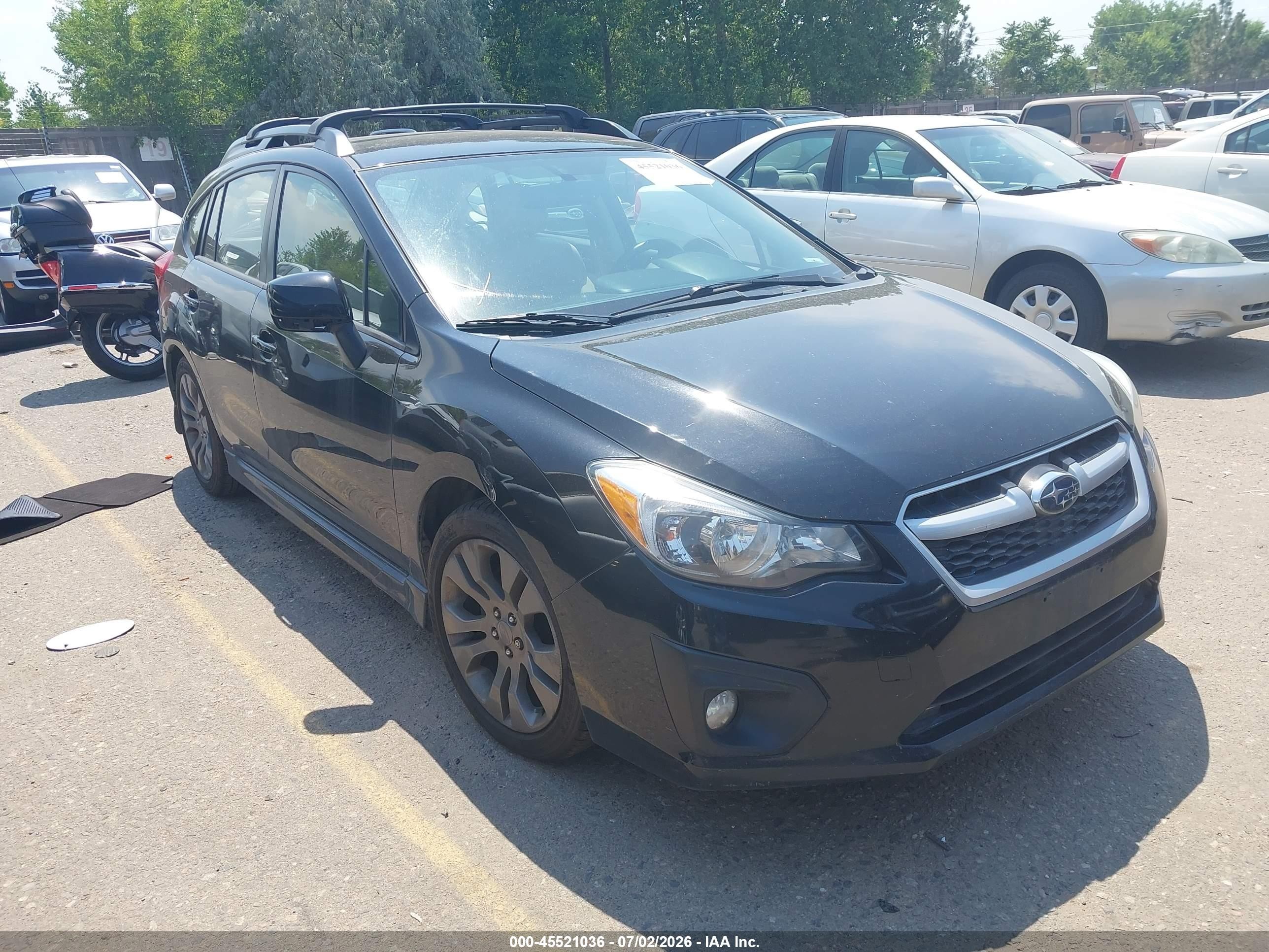 2013 Subaru Impreza Special Sports Premium, VIN JF1GPAL63DH804628 — Normal wear