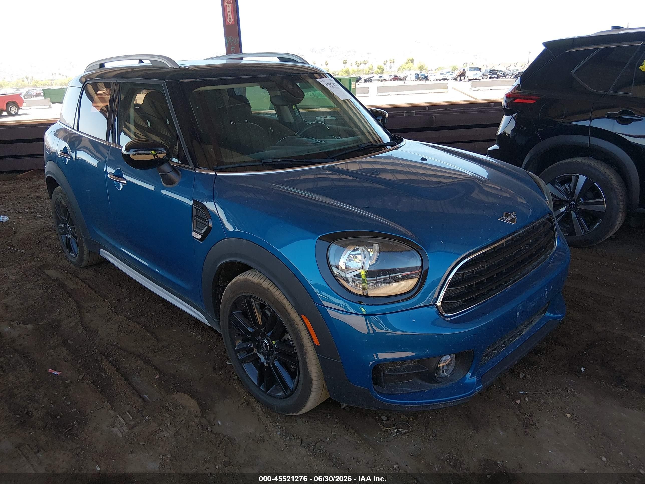 2020 MINI Countryman Cooper, VIN WMZYW3C08L3L17137 — Front end