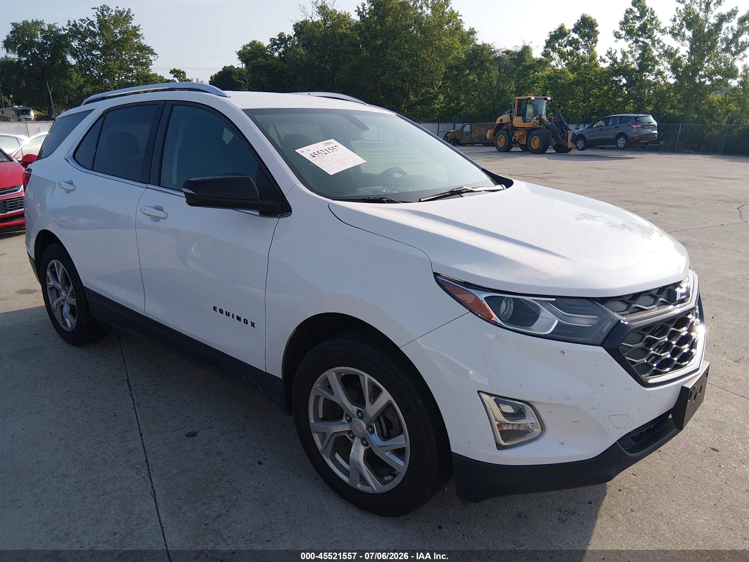 2019 Chevrolet Equinox LT, VIN 3GNAXLEX4KL166817 — Не указано