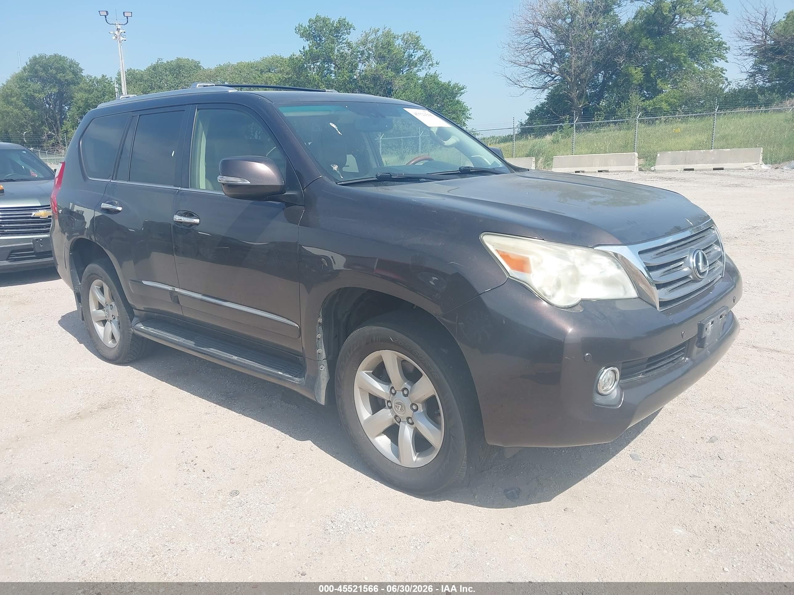 2012 Lexus GX 460, VIN JTJBM7FX4C5043528 — Normal wear