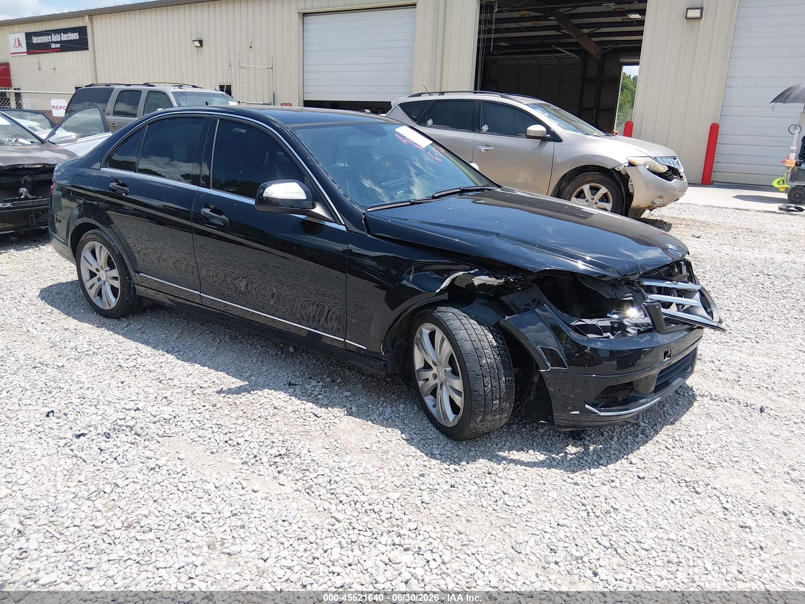 2008 Mercedes-Benz C 300 Sport, VIN WDDGF54X28F078554 — Front end