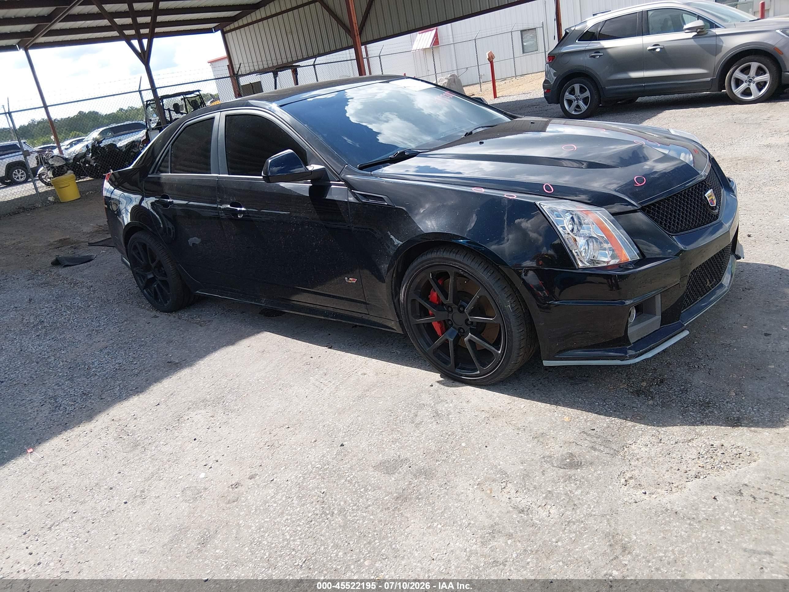 2011 Cadillac CTS-V, VIN 1G6DV5EP9B0139605 — Water / flood