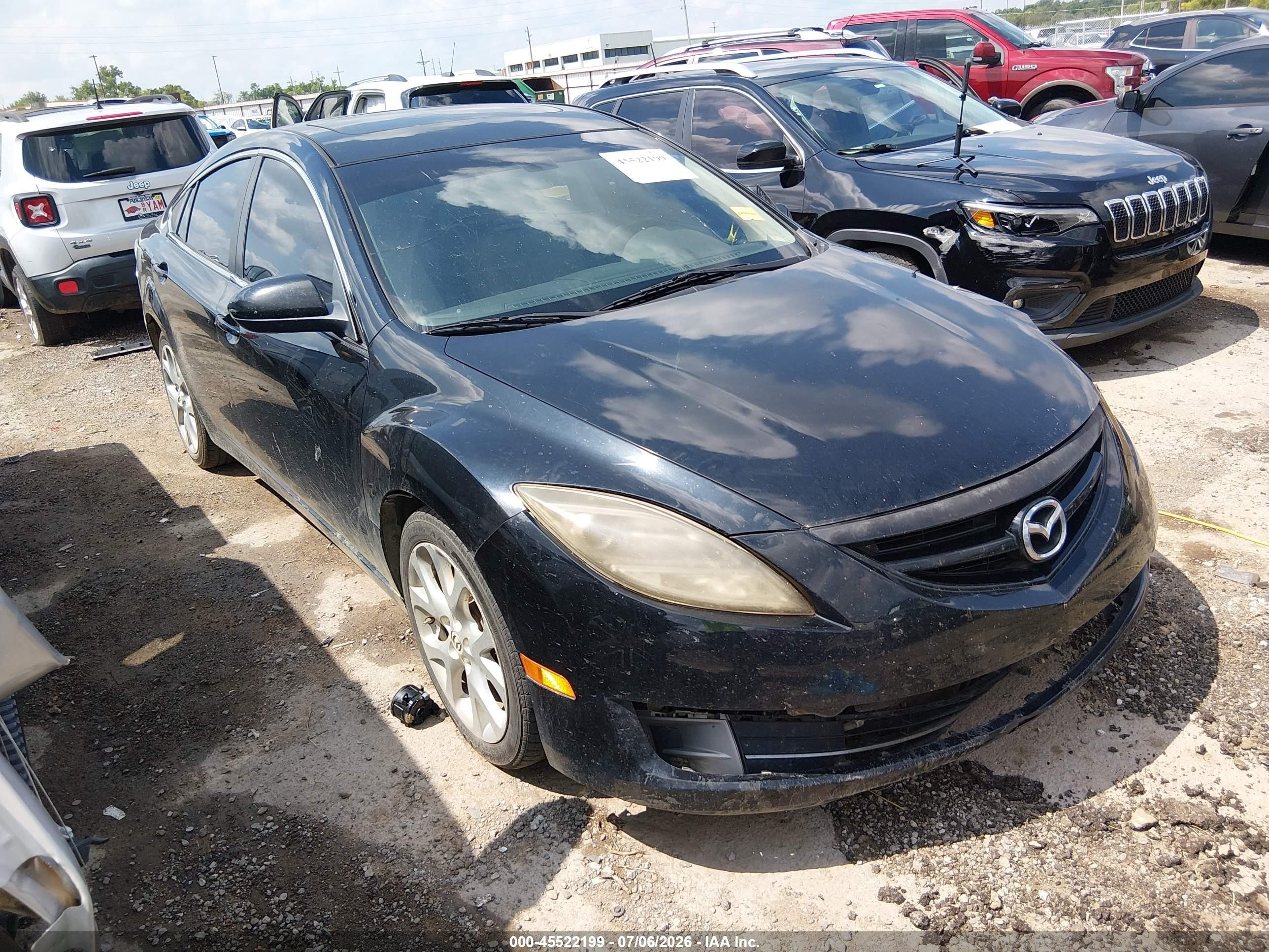 2009 Mazda 6 S Grand Touring, VIN 1YVHP82B495M06370 — Бок