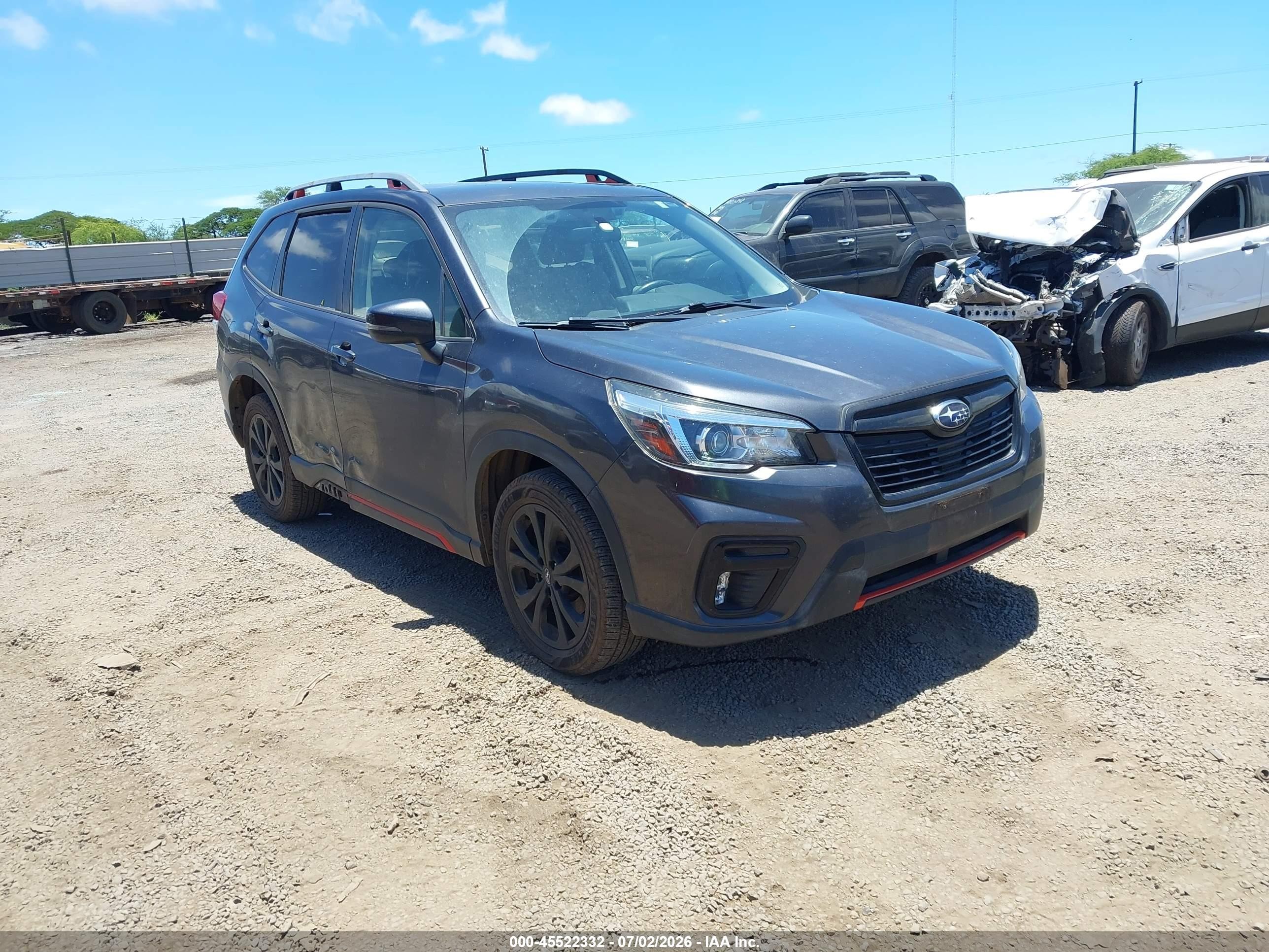 2019 Subaru Forester Special Sports, VIN JF2SKAJC3KH508325 — Side
