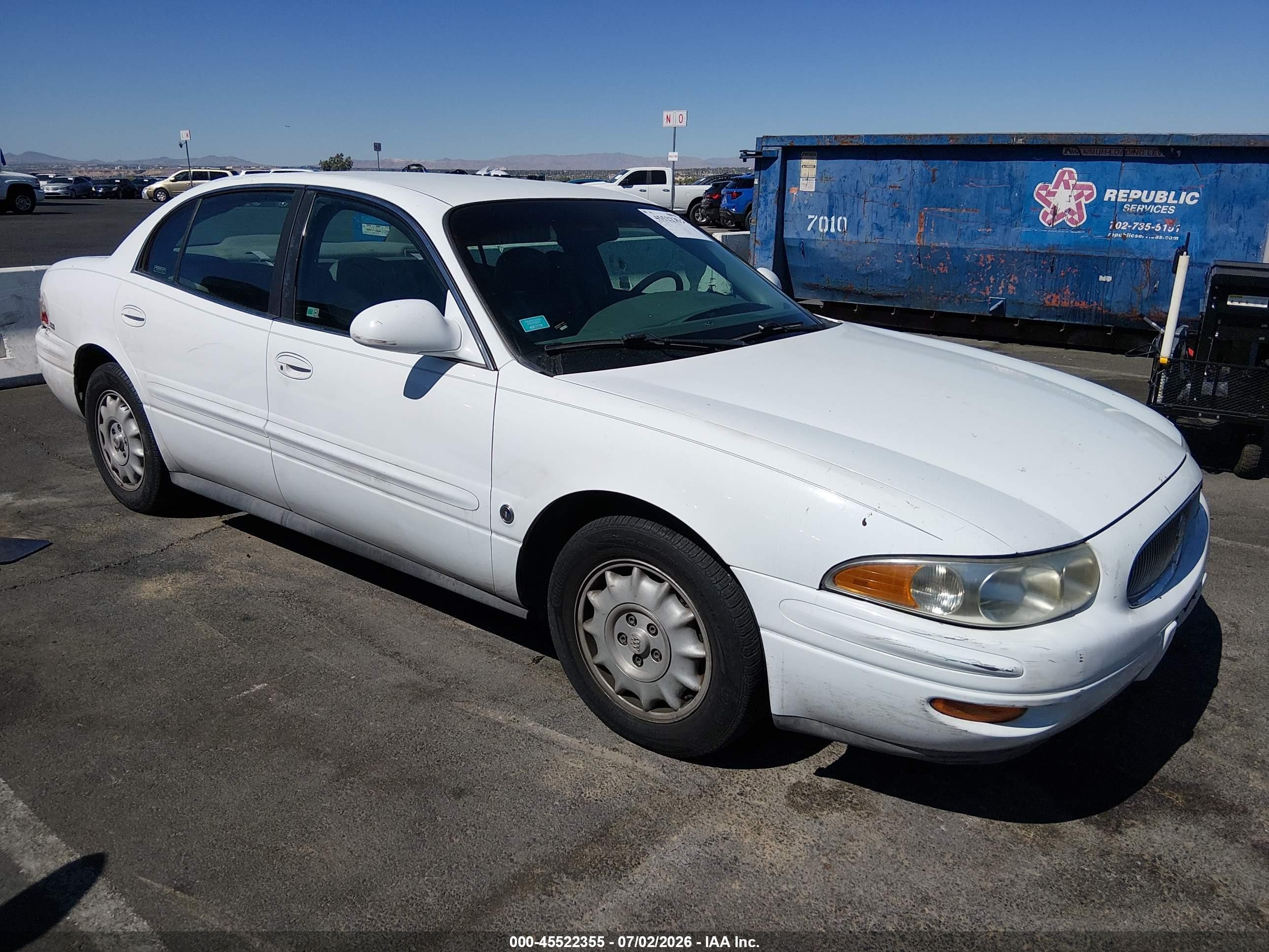 2000 Buick LeSabre Limited, VIN 1G4HR54K6YU272179 — Normal wear
