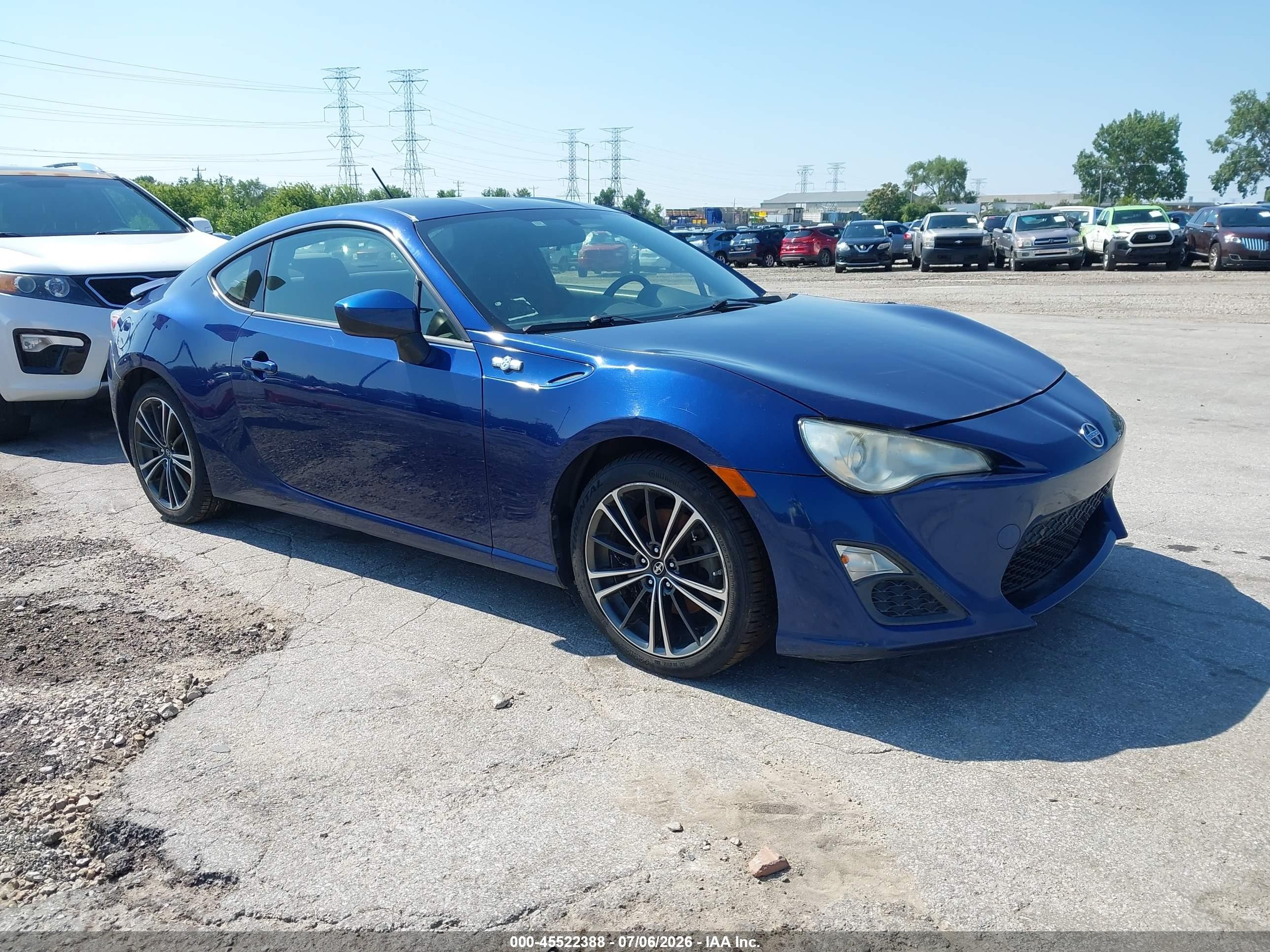 2013 Scion FR-S, VIN JF1ZNAA12D1721142 — Normal wear