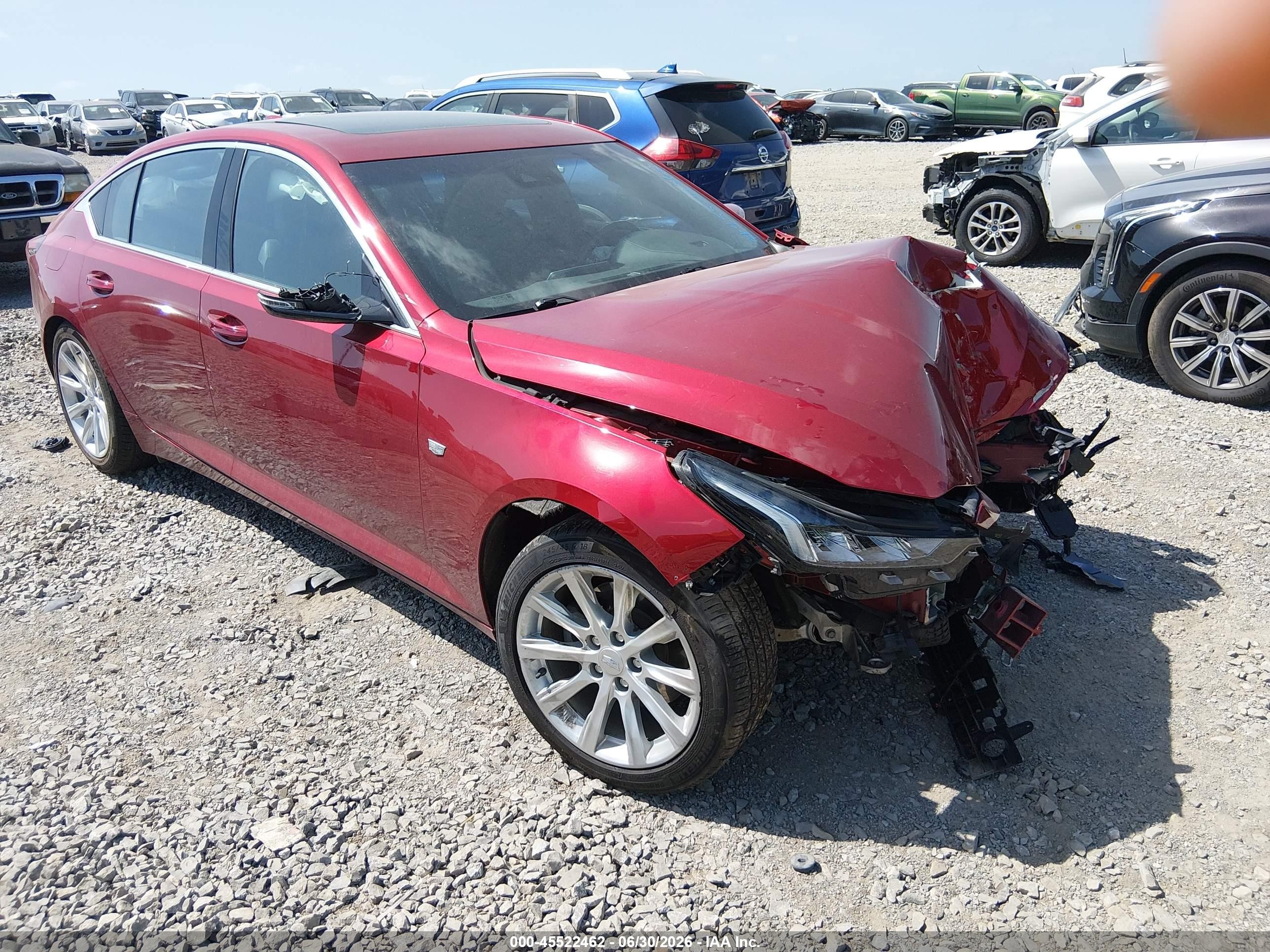 2021 Cadillac CT5 Luxury, VIN 1G6DW5RK0M0135683 — Front end