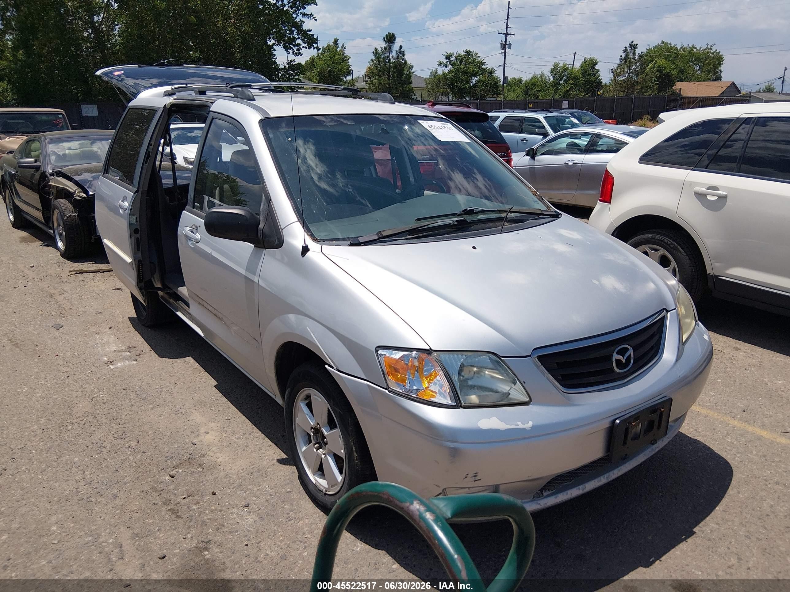 2001 Mazda MPV DX, VIN JM3LW28Y610178814 — Normal wear