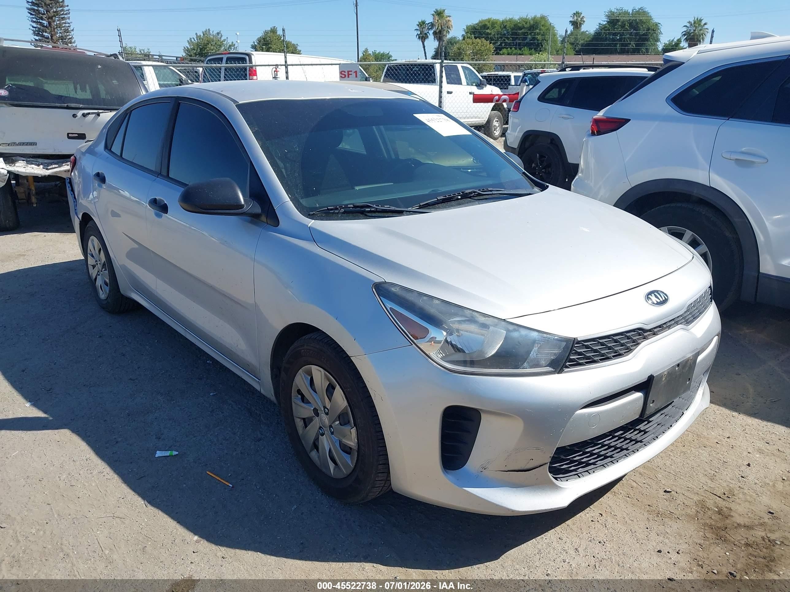 2018 Kia Rio LX, VIN 3KPA24AB4JE044579 — Theft recovery