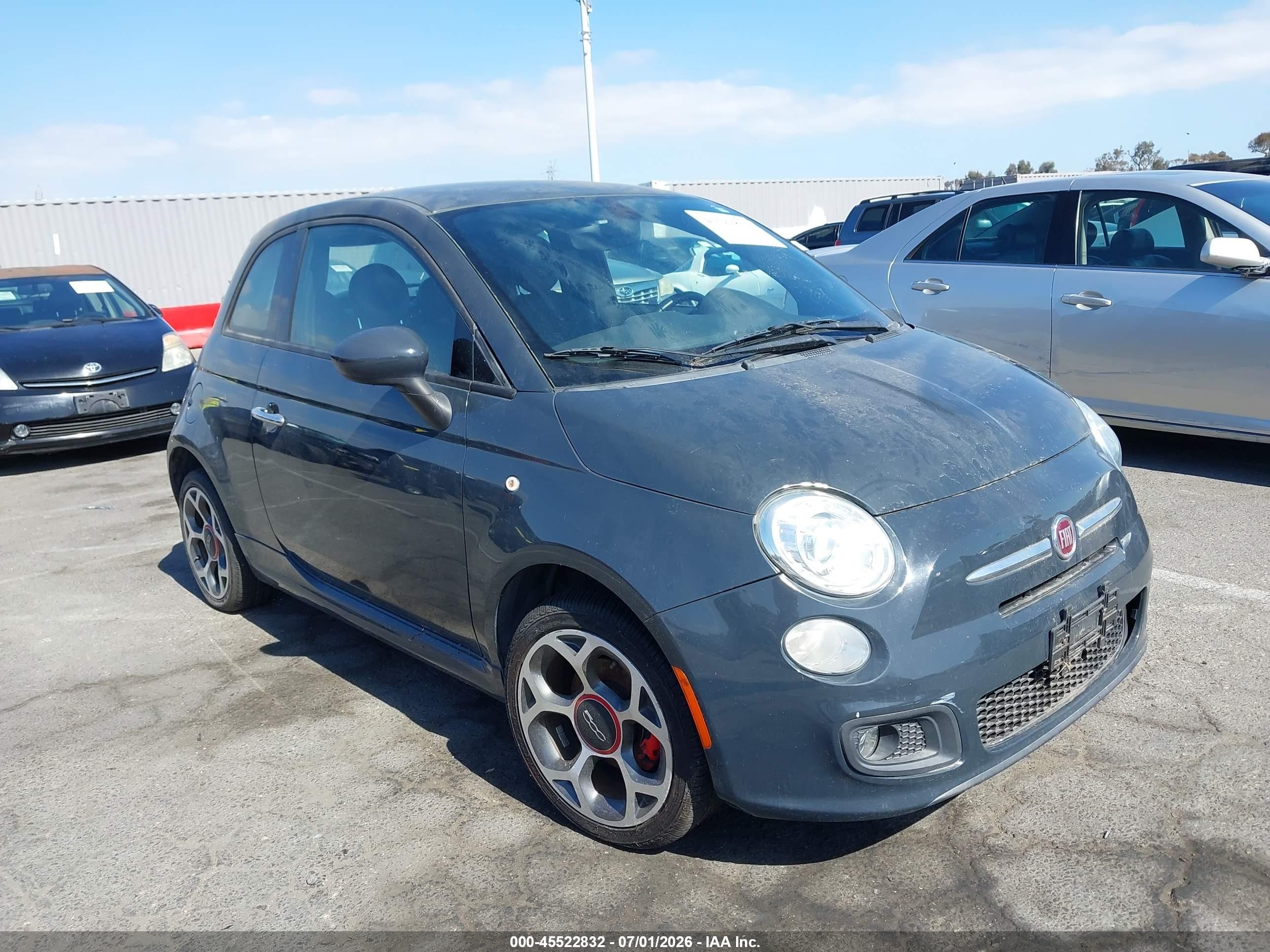 2016 FIAT 500 Sport, VIN 3C3CFFBR7GT197972 — Обычный износ