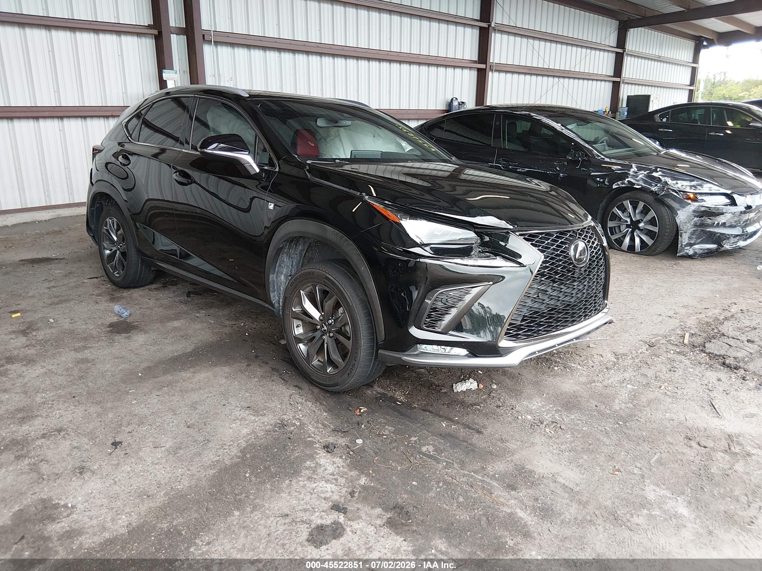 2020 Lexus NX 300 F Sport, VIN JTJSARBZXL2174296 — Перед