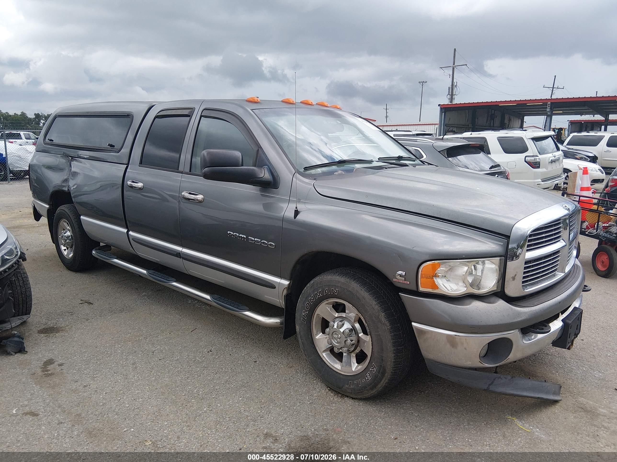 2005 Dodge 3500 SLT, VIN 3D7LR38C65G727994 — Side