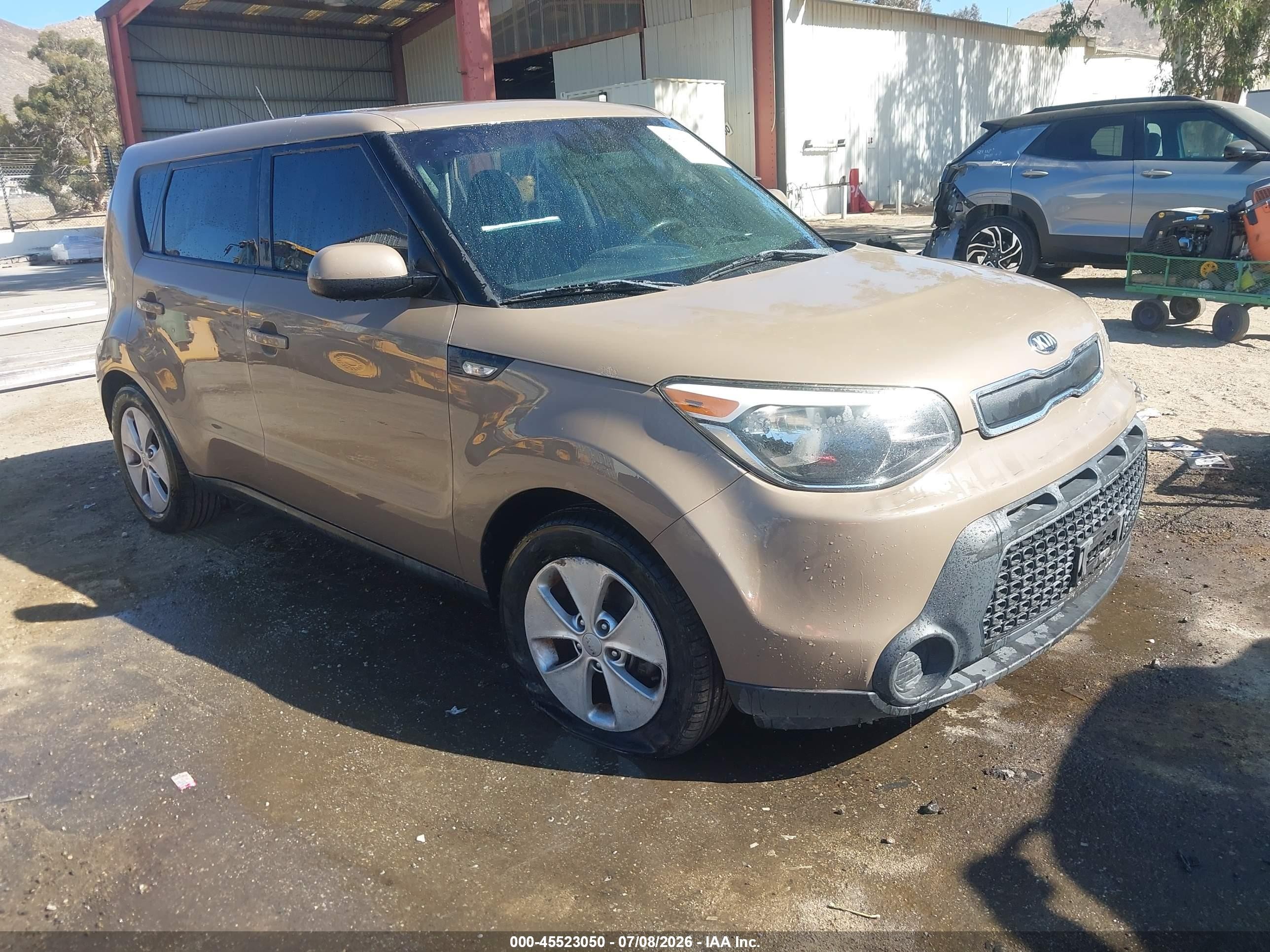 2014 Kia Soul, VIN KNDJN2A21E7097502 — Theft recovery