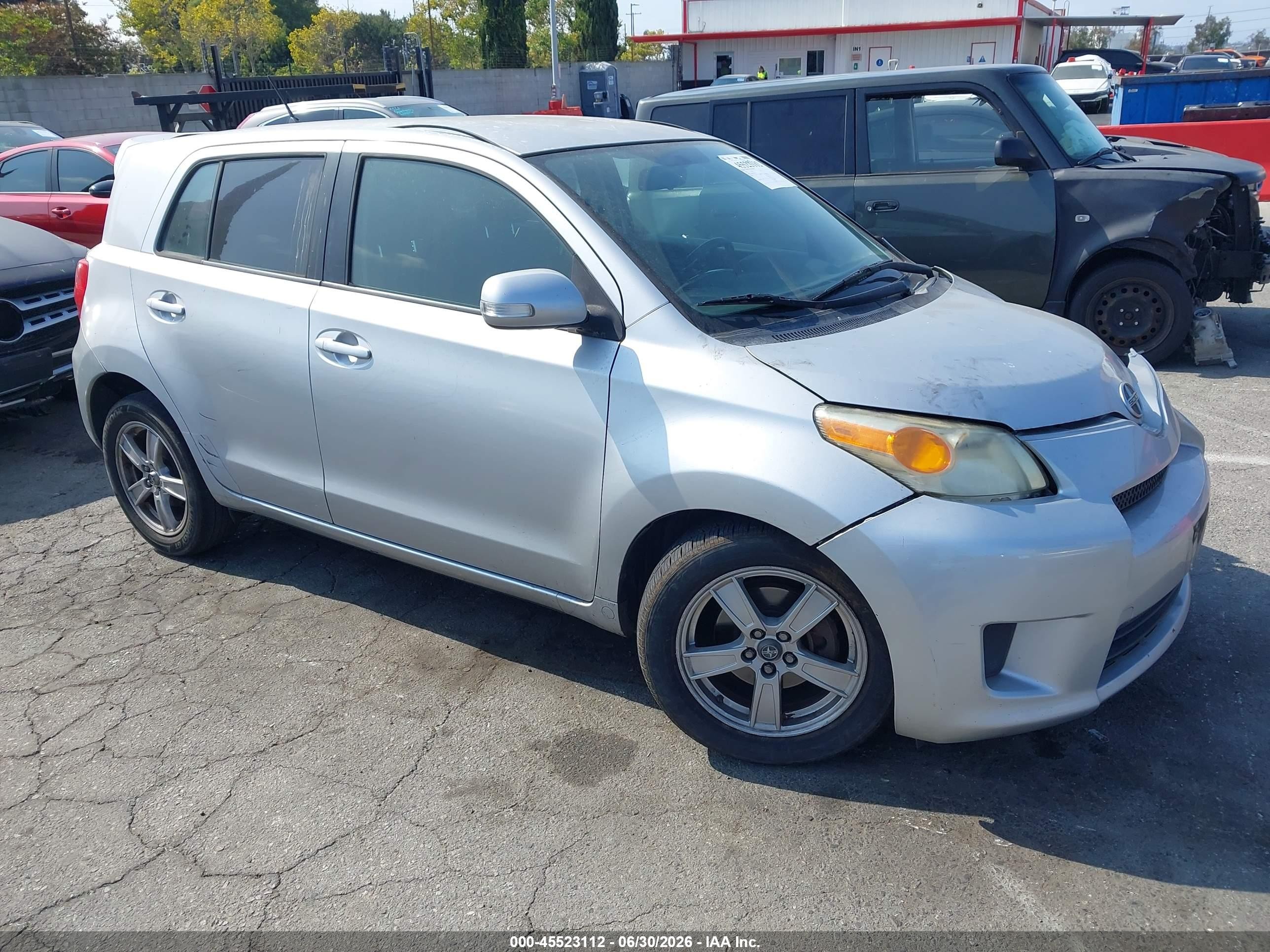 2010 Scion xD, VIN JTKKU4B48AJ057331 — Front end