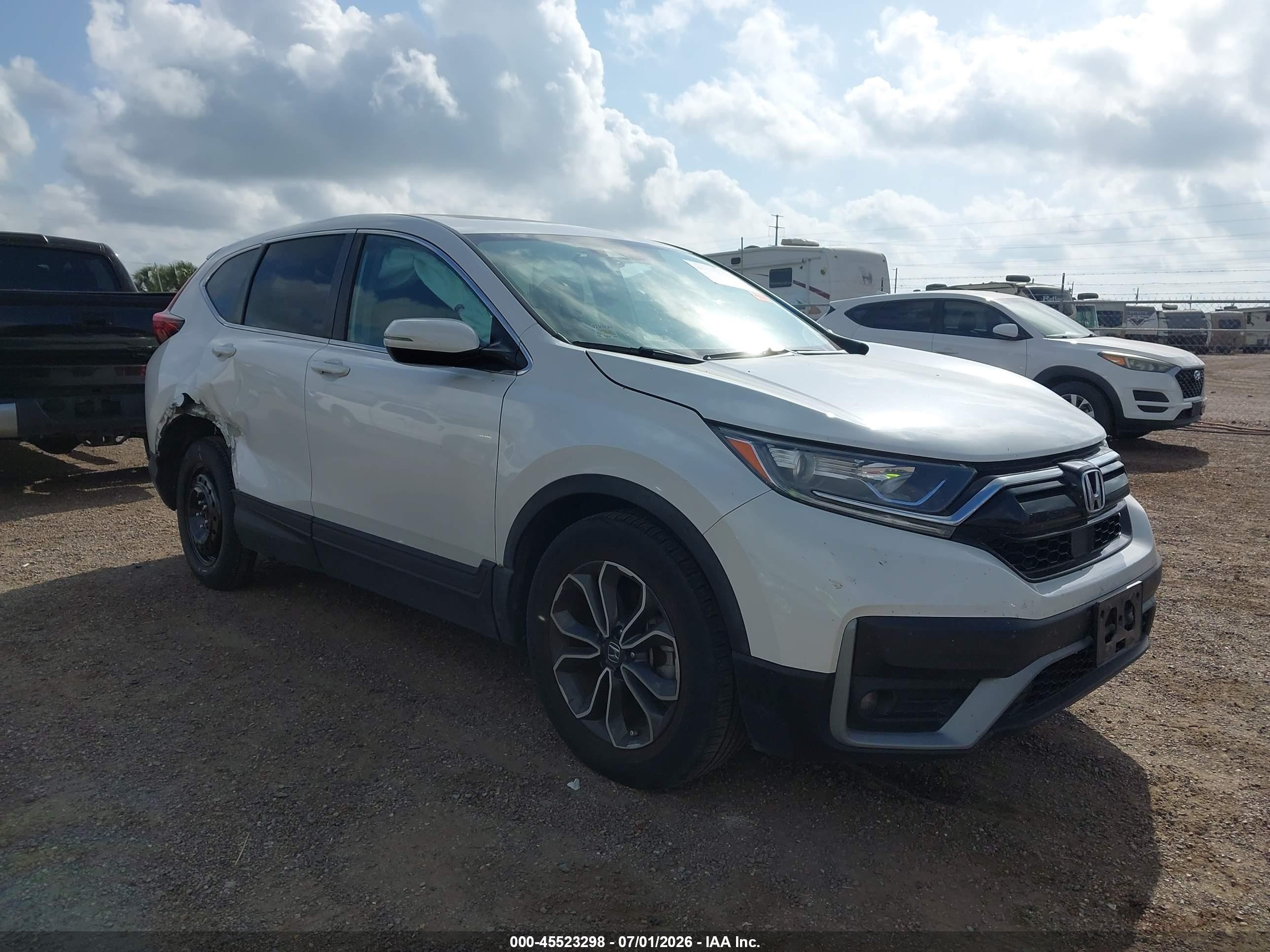 2022 Honda CR-V EX, VIN 5J6RW1H56NA021815 — Side