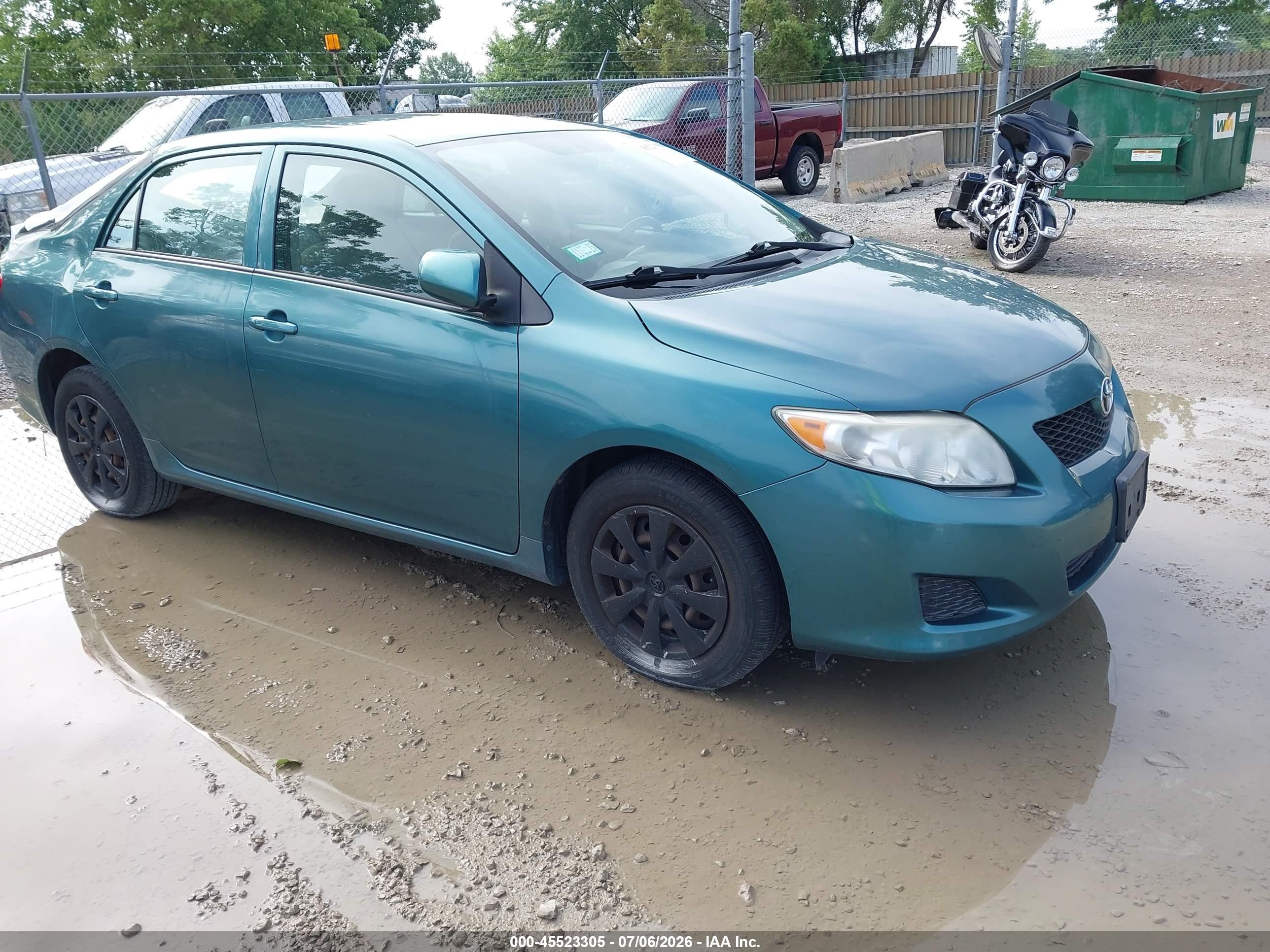 2009 Toyota Corolla S, VIN 1NXBU40EX9Z142017 — Rear end