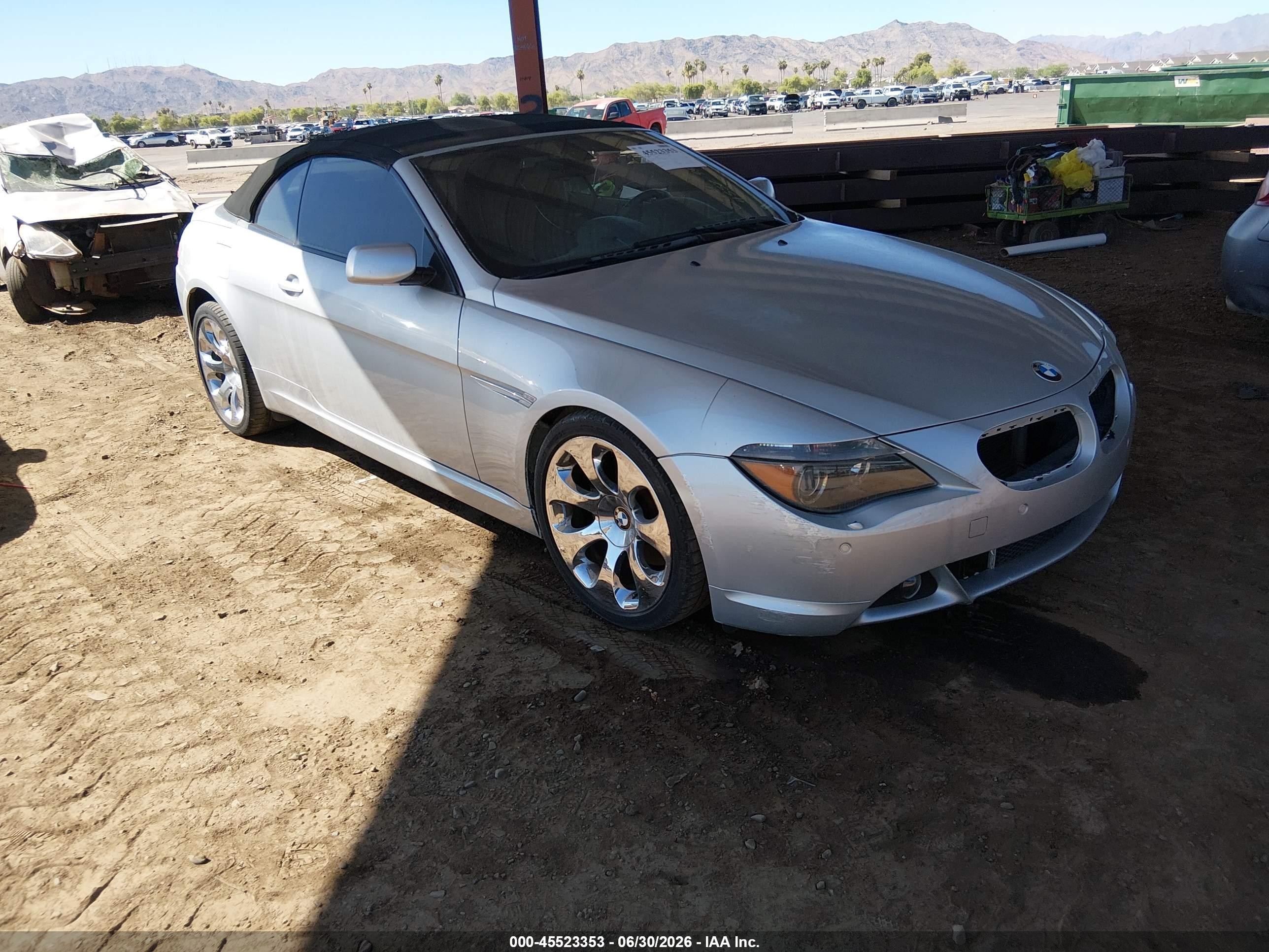 2005 BMW 6 Series 645Ci, VIN WBAEK73465B326952 — Normal wear