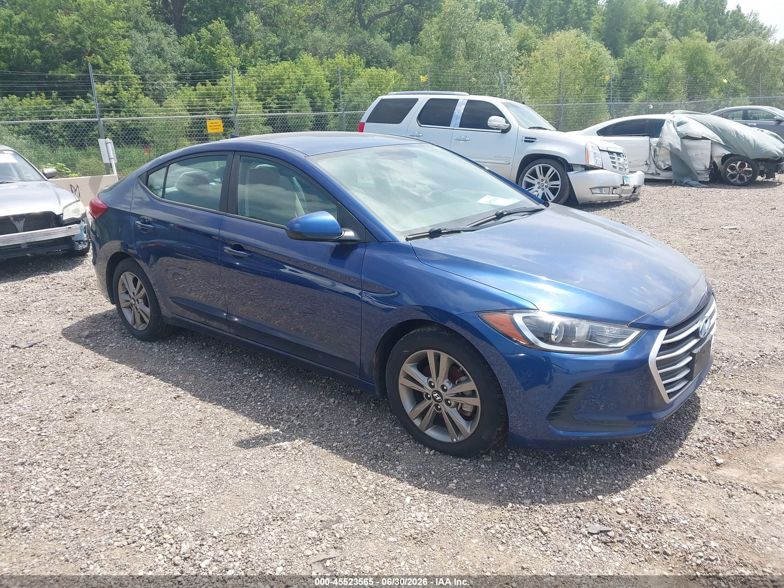 2018 Hyundai Elantra Value Edition, VIN 5NPD84LF6JH258495 — Normal wear