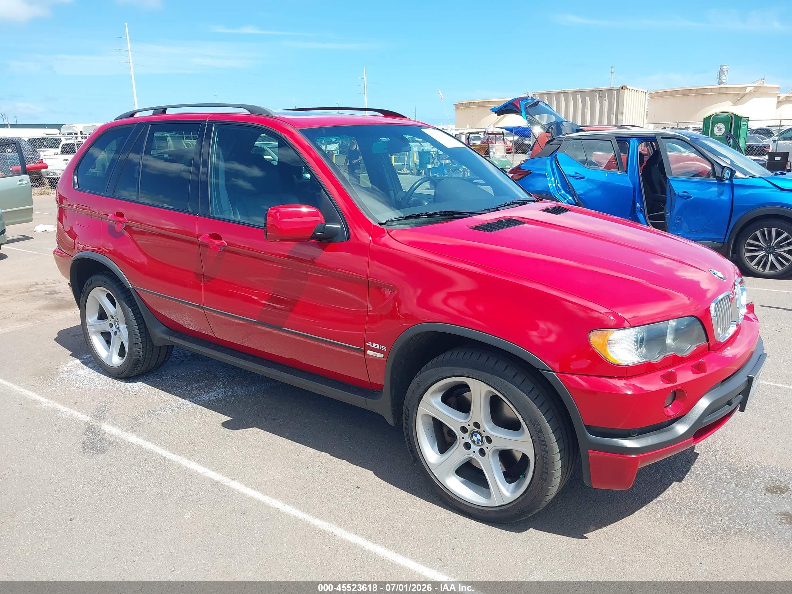 2003 BMW X5 4.6is, VIN 5UXFB93583LN81085 — Бок