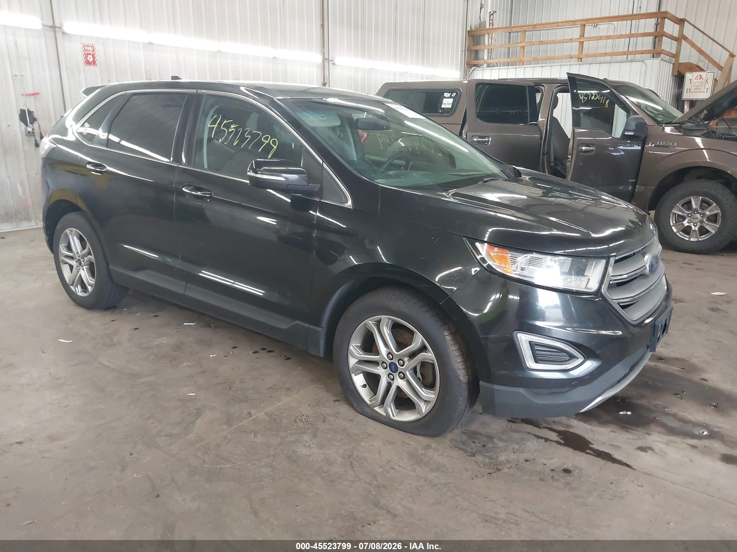 2015 Ford Edge Titanium, VIN 2FMTK4K96FBB10113 — Normal wear